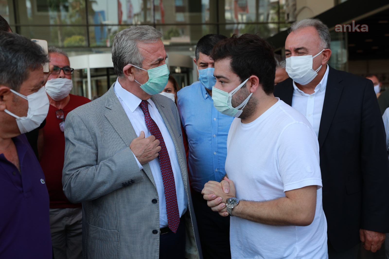 MANSUR YAVAŞ'TAN MUHİTTİN BÖCEK'E ZİYARET