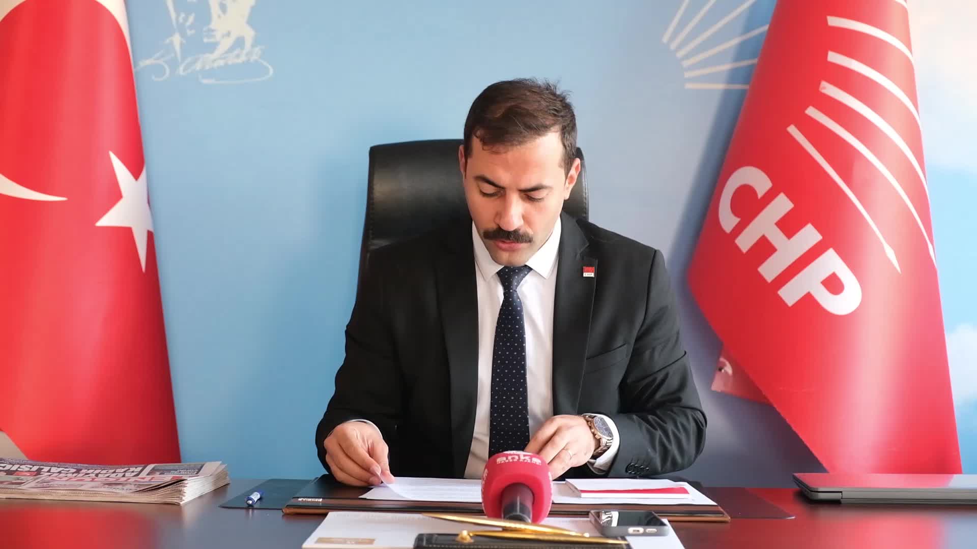 CHP ESKİŞEHİR İL BAŞKANI TALAT YALAZ: "CENGİZ HOLDİNG’İN MADEN ÇIKARMA FAALİYETİNE KARŞI KAMUOYUNU DUYARLI OLMAYA DAVET EDİYORUZ"