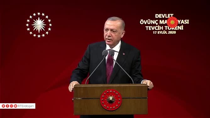 CUMHURBAŞKANI ERDOĞAN : TÜRKİYE ŞANTAJA VE HAYDUTLUĞA BOYUN EĞMEYECEK