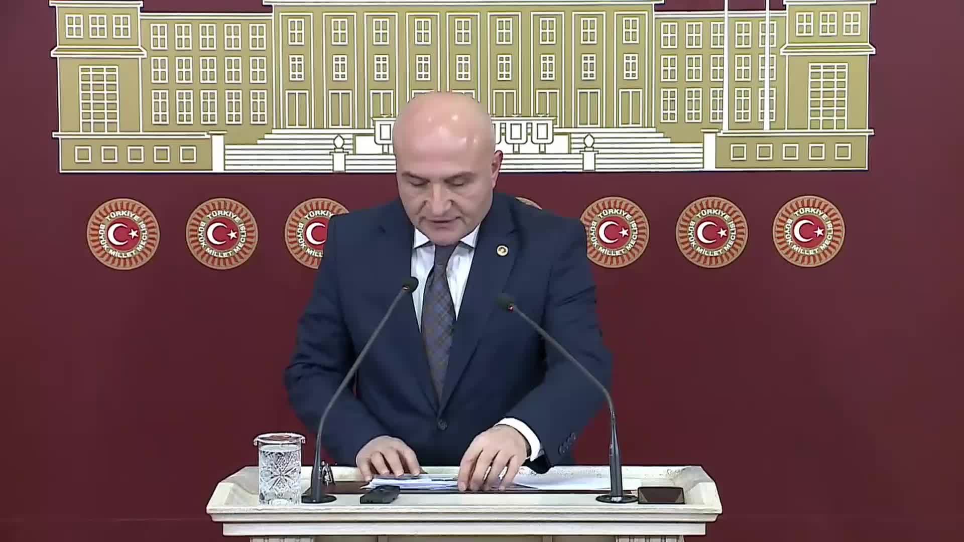 ERHAN USTA'DAN ENSARİOĞLU'NUN "GAZZE'YLE İLGİLİ SORU ÖNERGESİNİN GRUP BAŞKANVEKİLLİĞİNİN ONAYINDAN GEÇMEDİĞİ" İDDİASINA YANIT: “BİZ KENDİ İŞLEMLERİMİZİ YAPMIŞIZ. BİLEREK SÖYLENEN BİR YALANDIR”