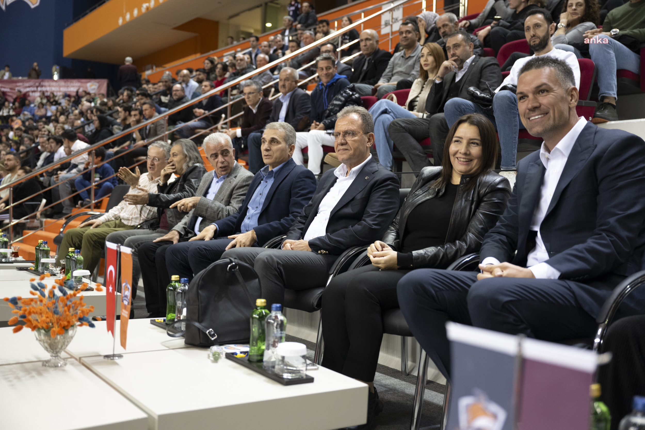 VAHAP SEÇER, ÇBK - VILLENEUVE D'ASCQ LM KARŞILAŞMASINI İZLEDİ