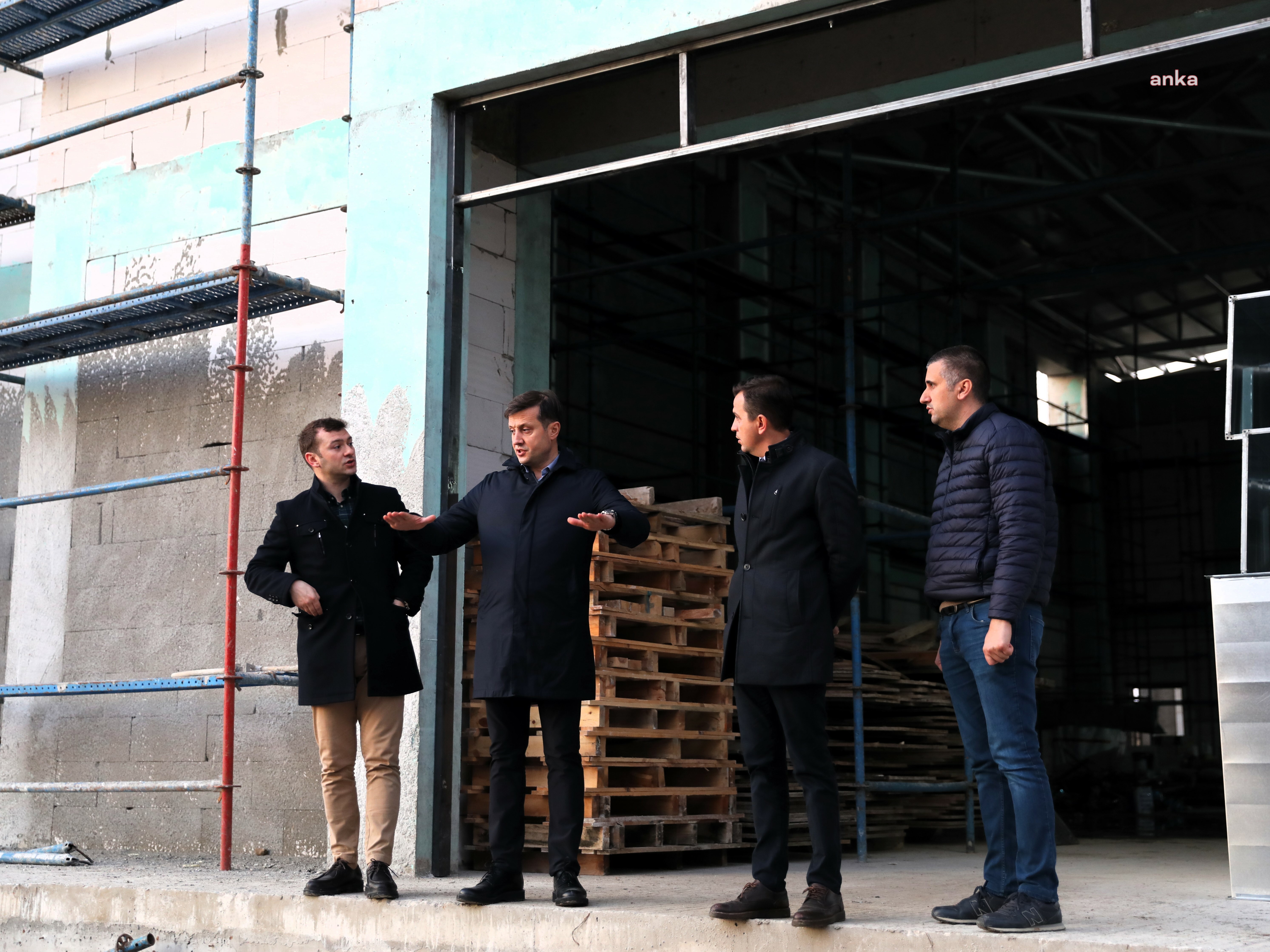 ÇERKEZKÖY BELEDİYE BAŞKANI AKAY, ÇALIŞMALARI YERİNDE İNCELEDİ
