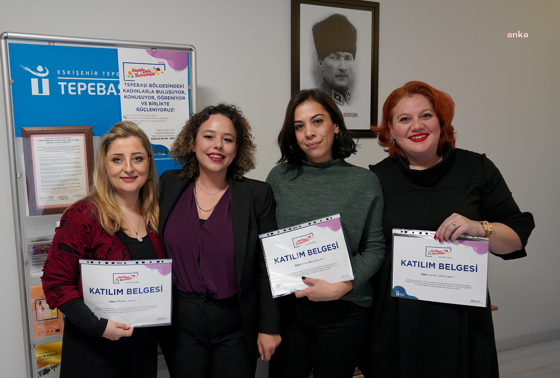 TEPEBAŞI'NDA 'HAYAT DOLU BULUŞMALAR'IN İLKİ TAMAMLANDI
