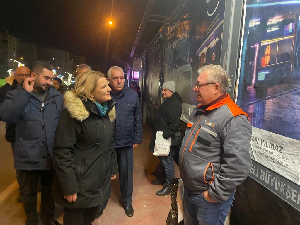 İZMİT BELEDİYE BAŞKANI HÜRRİYET, EMEKÇİ ZİYARETLERİNE YENİDOĞAN’DA DEVAM ETTİ