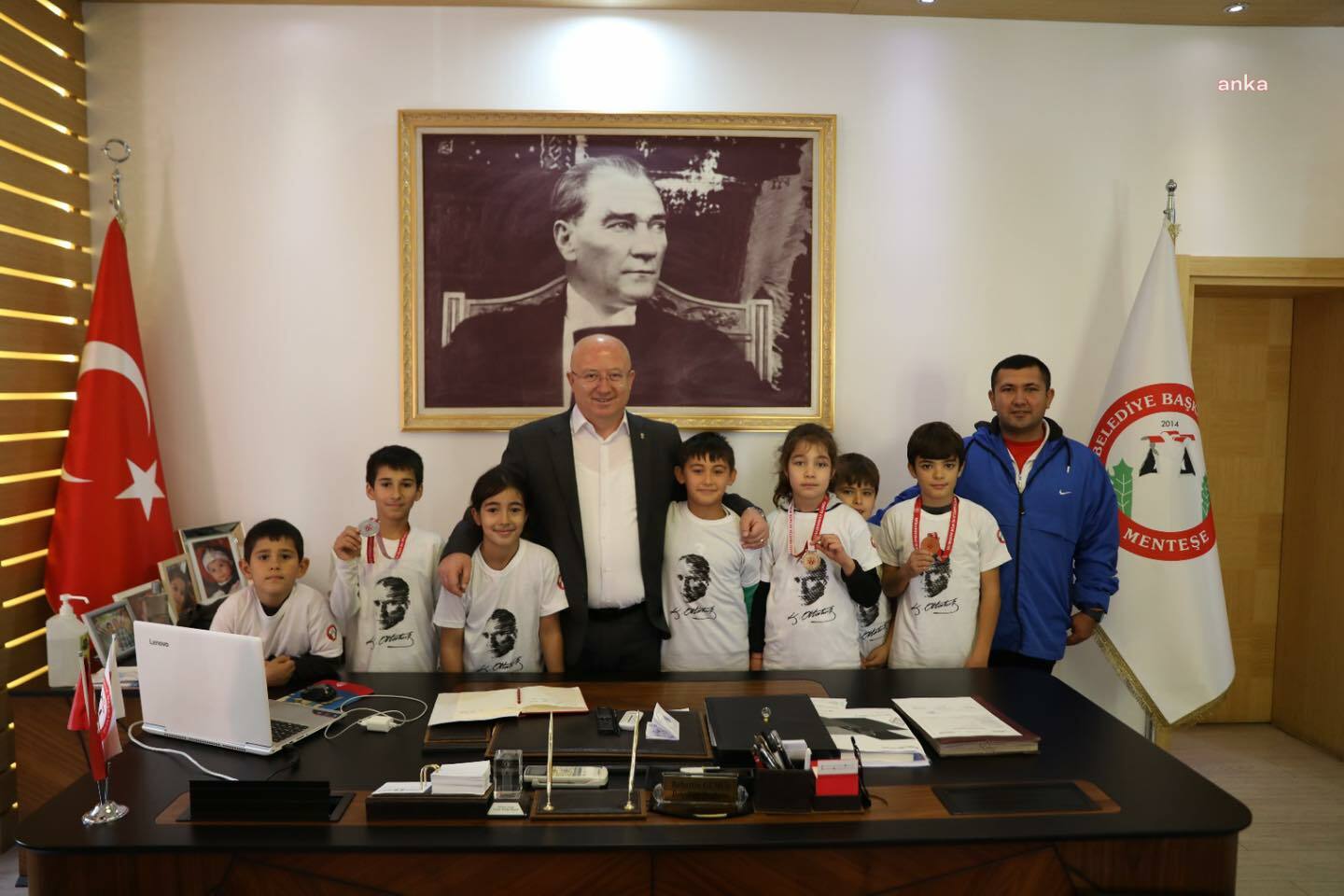 MENTEŞE BELEDİYE BAŞKANI GÜMÜŞ: “GELECEĞİN ŞAMPİYONLARINI YETİŞTİRİYORUZ”