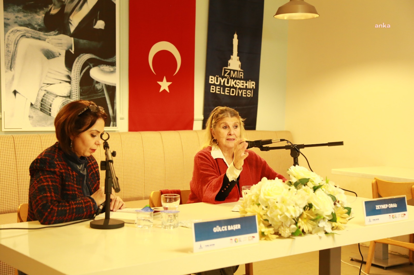 100. YIL KİTAP KULÜBÜ'NÜN İLK KONUKLARI ZEYNEP ORAL VE GÜLCE BAŞER OLDU