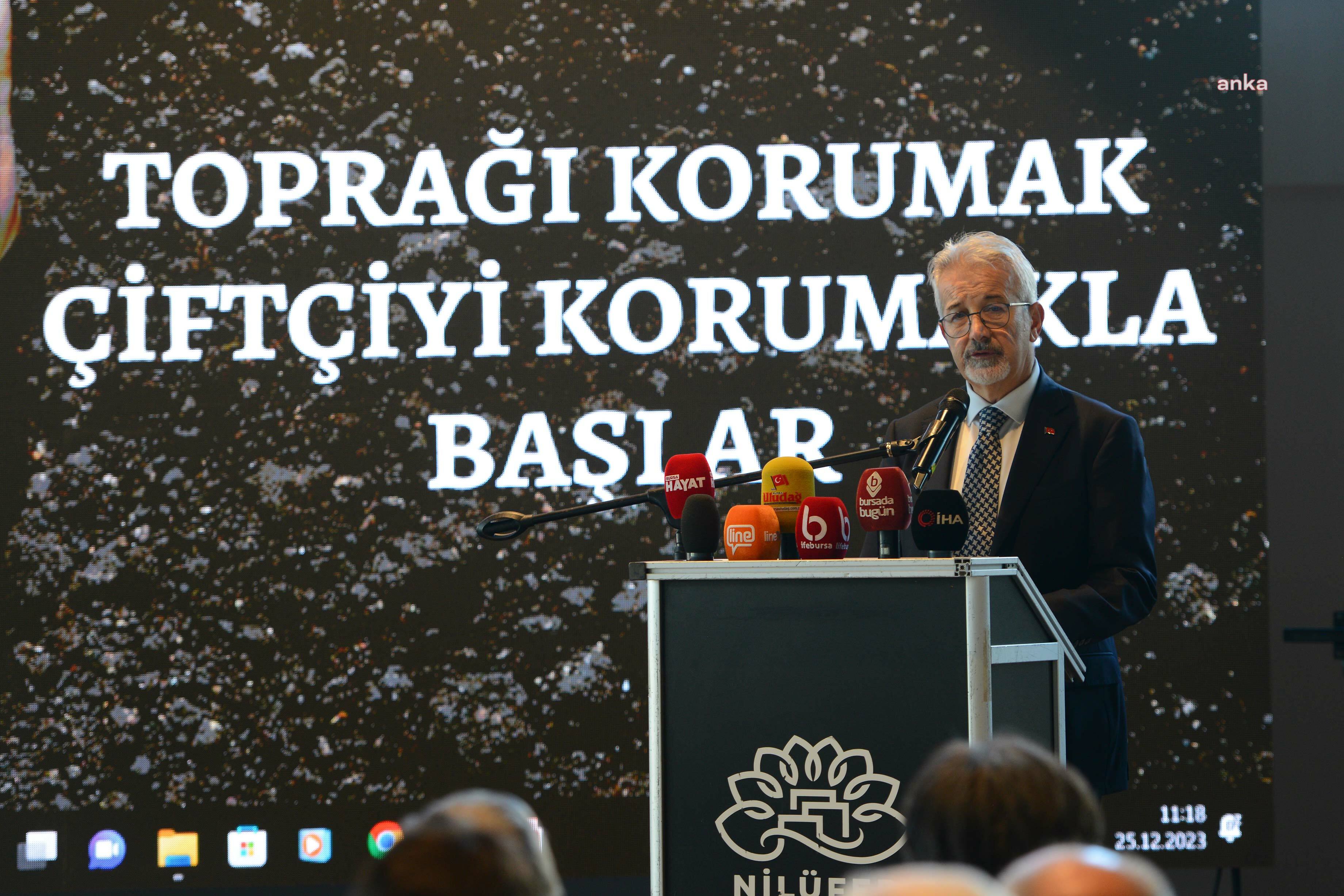 NİLÜFER BELEDİYESİ'NDEN TARIMA BİLİMSEL DESTEK