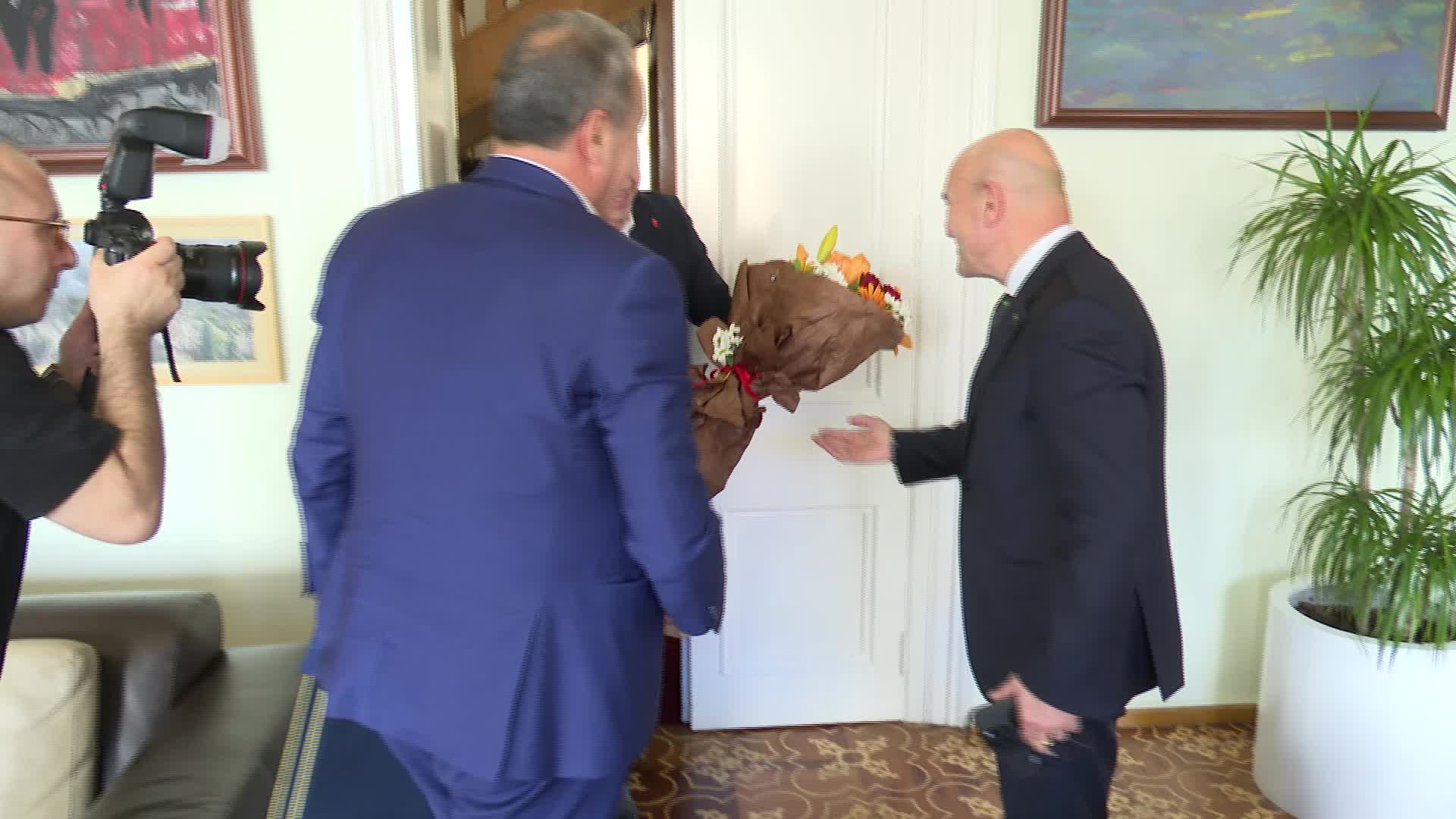 İZMİR VETERİNER HEKİMLERİ ODASI'NDAN SOYER'E DESTEK ZİYARETİ