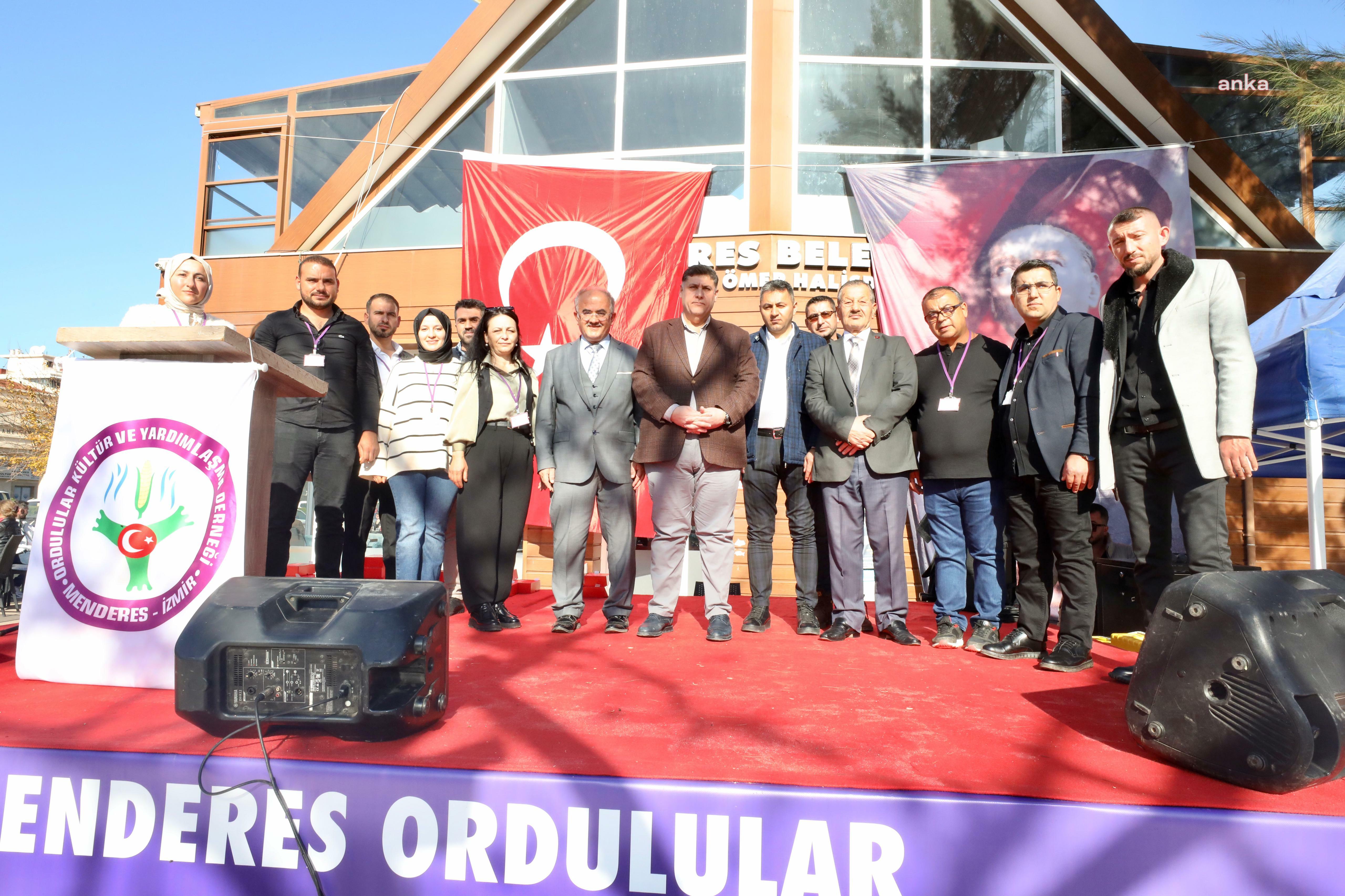 MENDERES BAŞKAN VEKİLİ ÖZKAN ORDULULARLA BULUŞTU