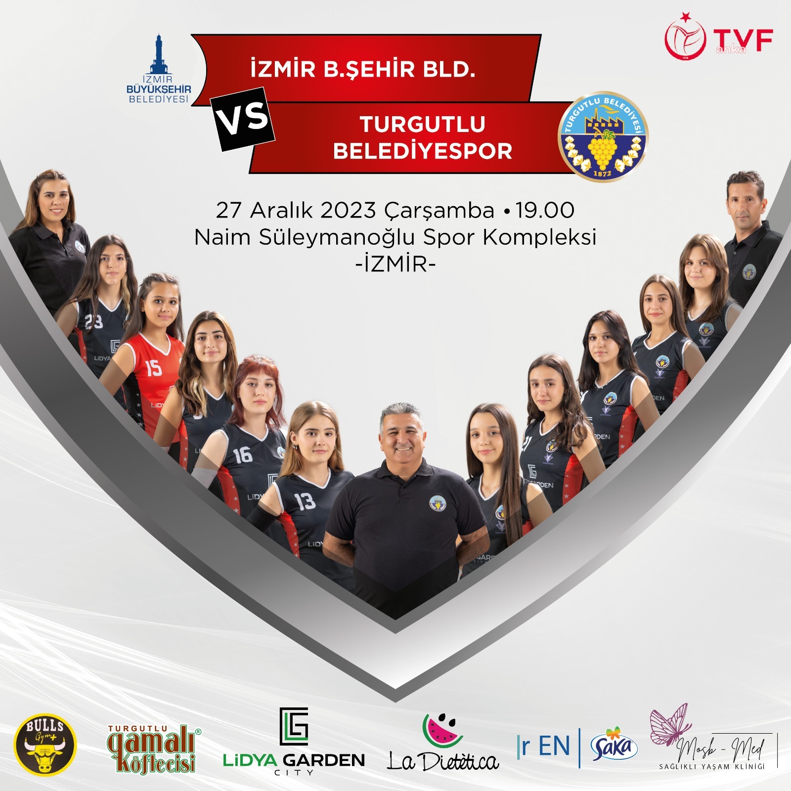 TURGUTLU BELEDİYESİ KADIN VOLEYBOL TAKIMI YILIN SON MAÇINDA İZMİR DEPLASMANINDA