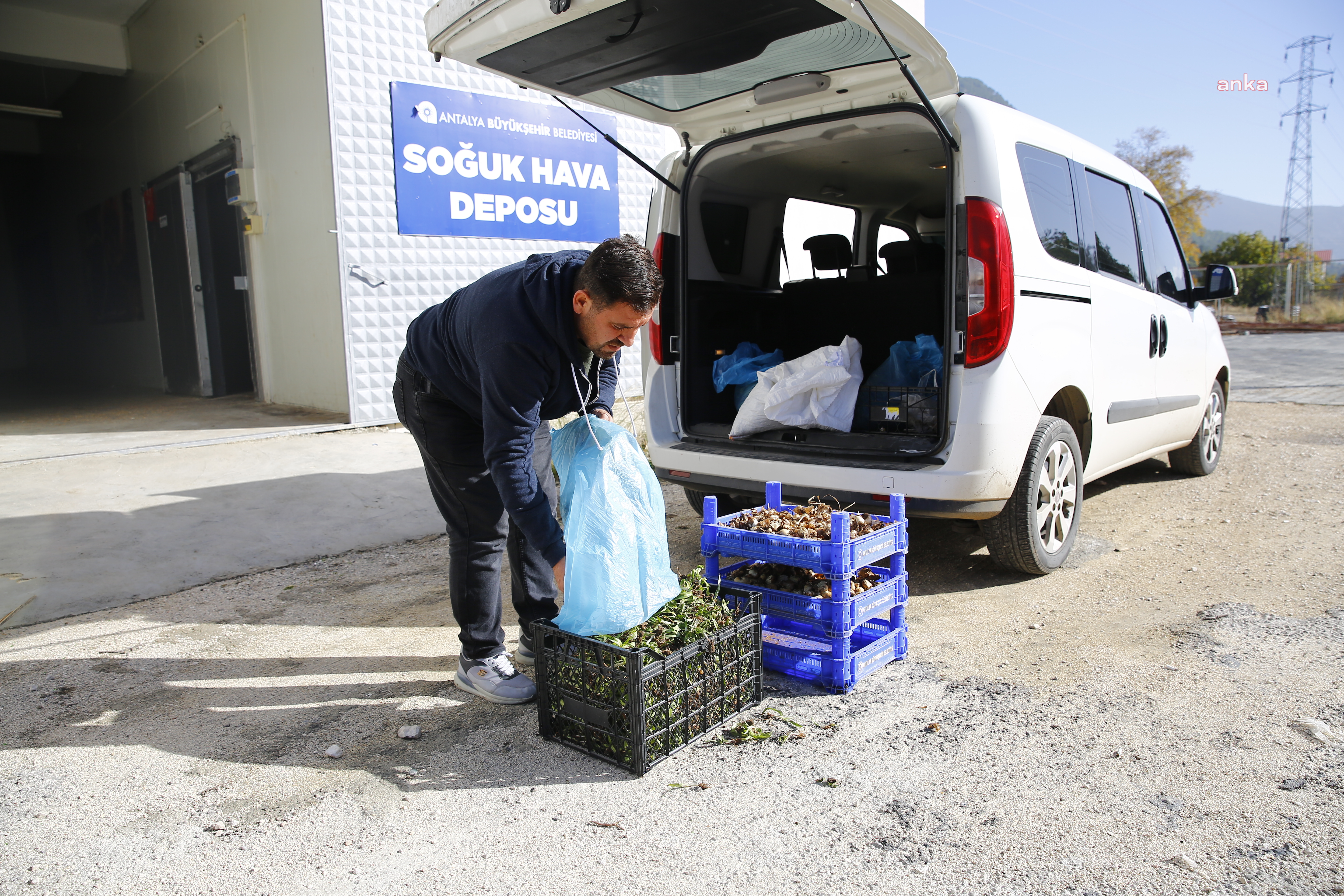 ANTALYA BÜYÜKŞEHİR'DEN FİNİKE'YE SOĞUK HAVA DEPOSU