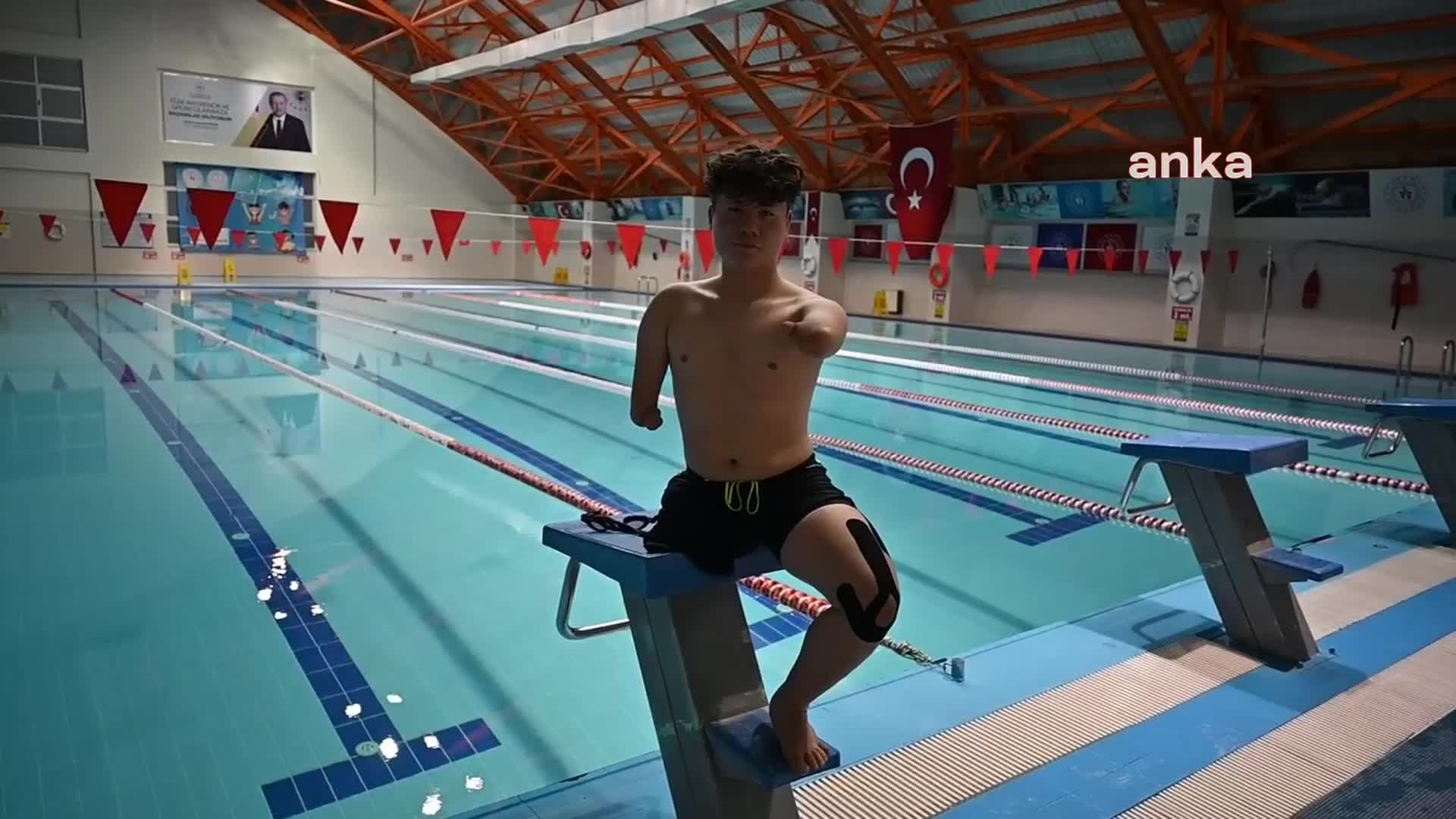 YOZGATLI 2 PARALİMPİK YÜZÜCÜ, MİLLİ MAYO İÇİN ÇALIŞIYOR