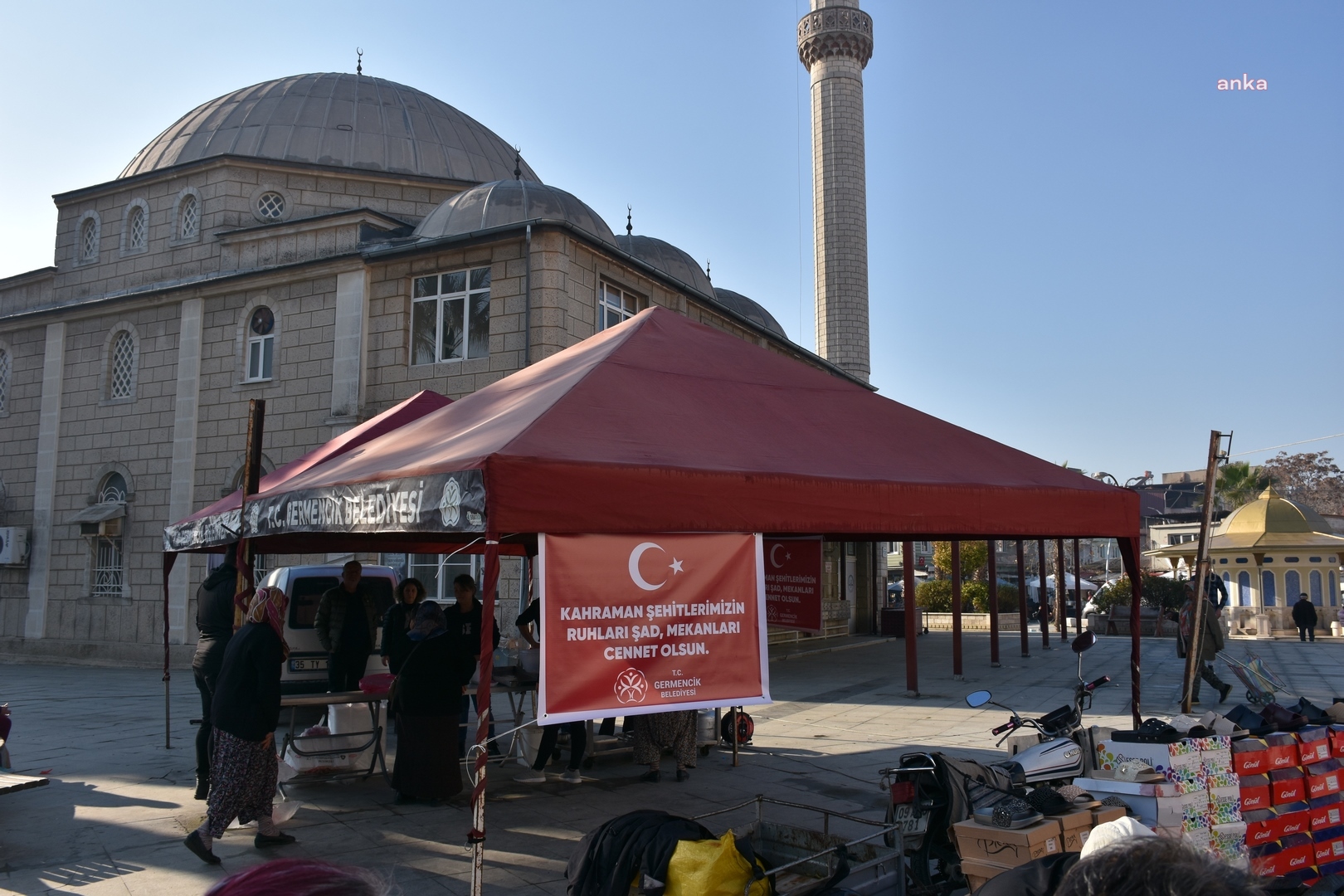GERMENCİK BELEDİYESİ’NDEN ŞEHİTLER İÇİN LOKMA HAYRI