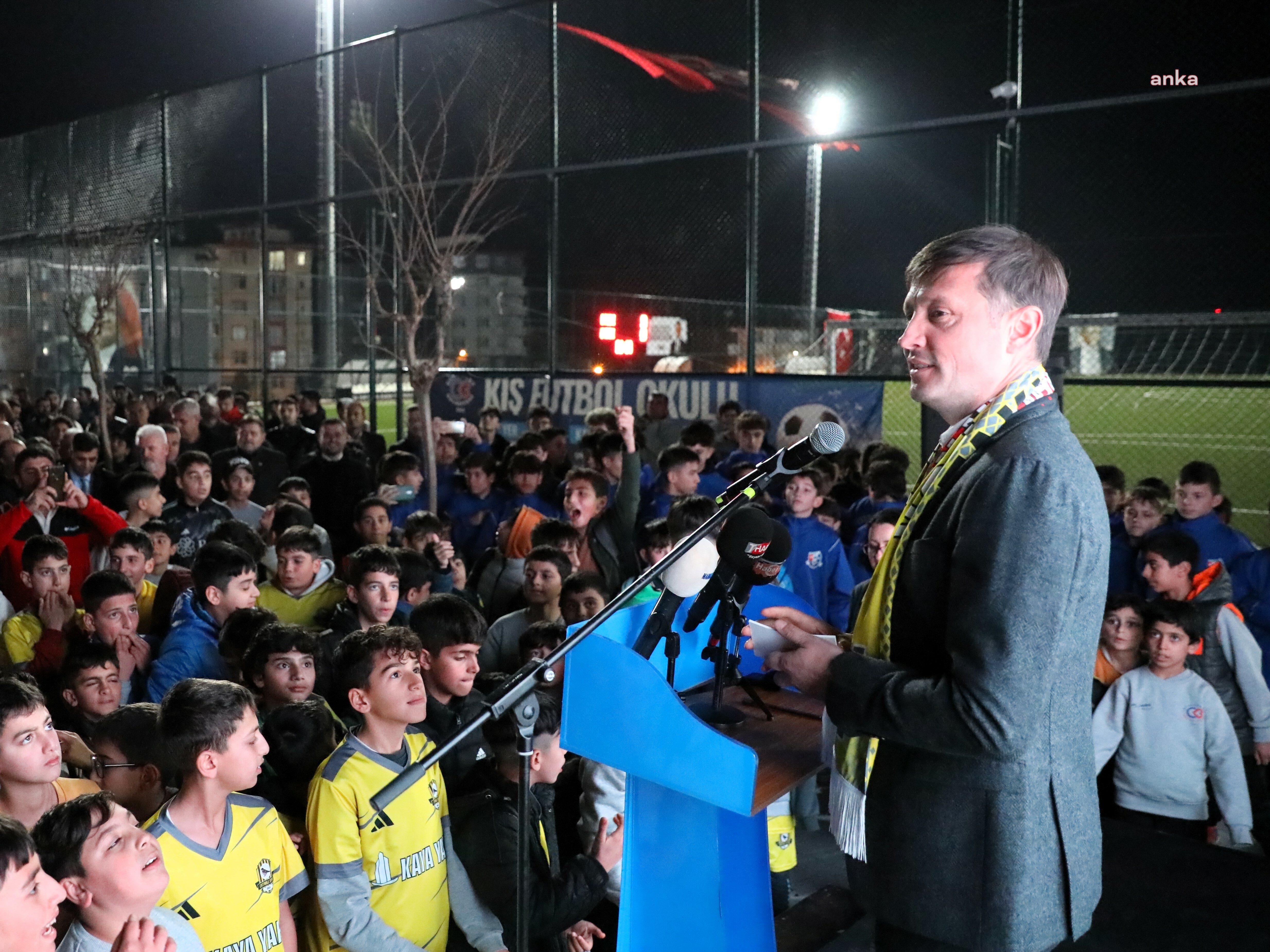 ÇERKEZKÖY BELEDİYESİ 100. YIL STADI AÇILIŞ TÖRENİ YAPILDI