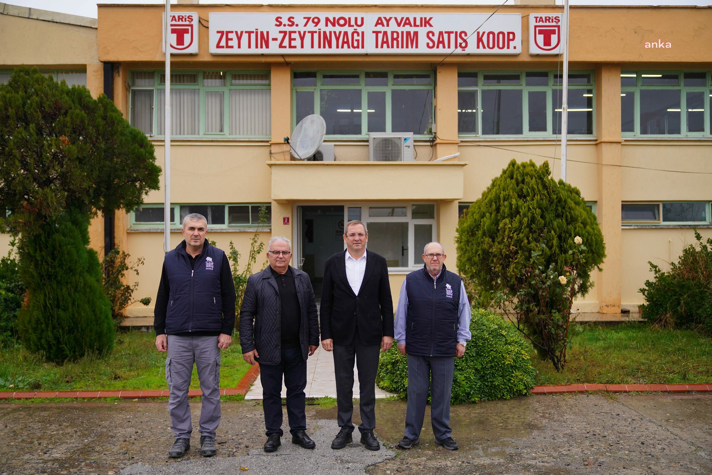 BAŞKAN ERGİN: “ZEYTİNLİKLERİMİZE SAHİP ÇIKTIK”