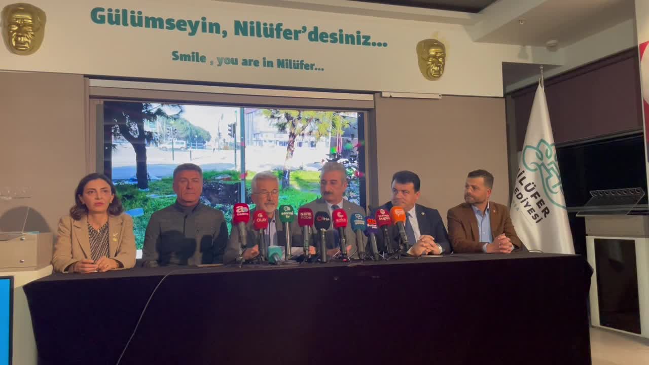 NİLÜFER BELEDİYE BAŞKANI TURGAY ERDEM: "BURSA BÜYÜKŞEHİR BELEDİYE BAŞKANI GÖREVİ KÖTÜYE KULLANIYOR"