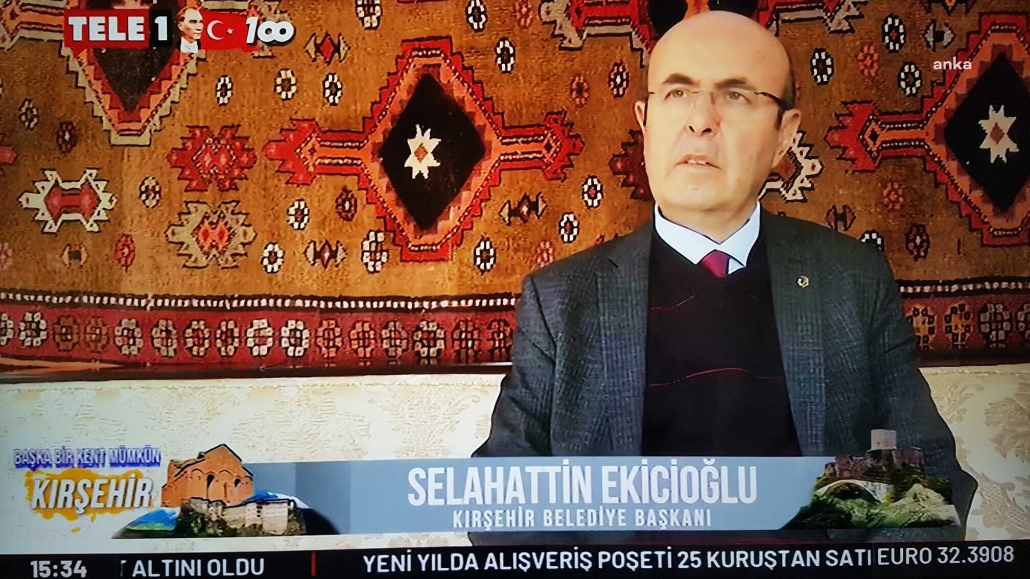 KIRŞEHİR BELEDİYE BAŞKANI EKİCİOĞLU, 5 YILLIK ÇALIŞMALARINI ANLATTI