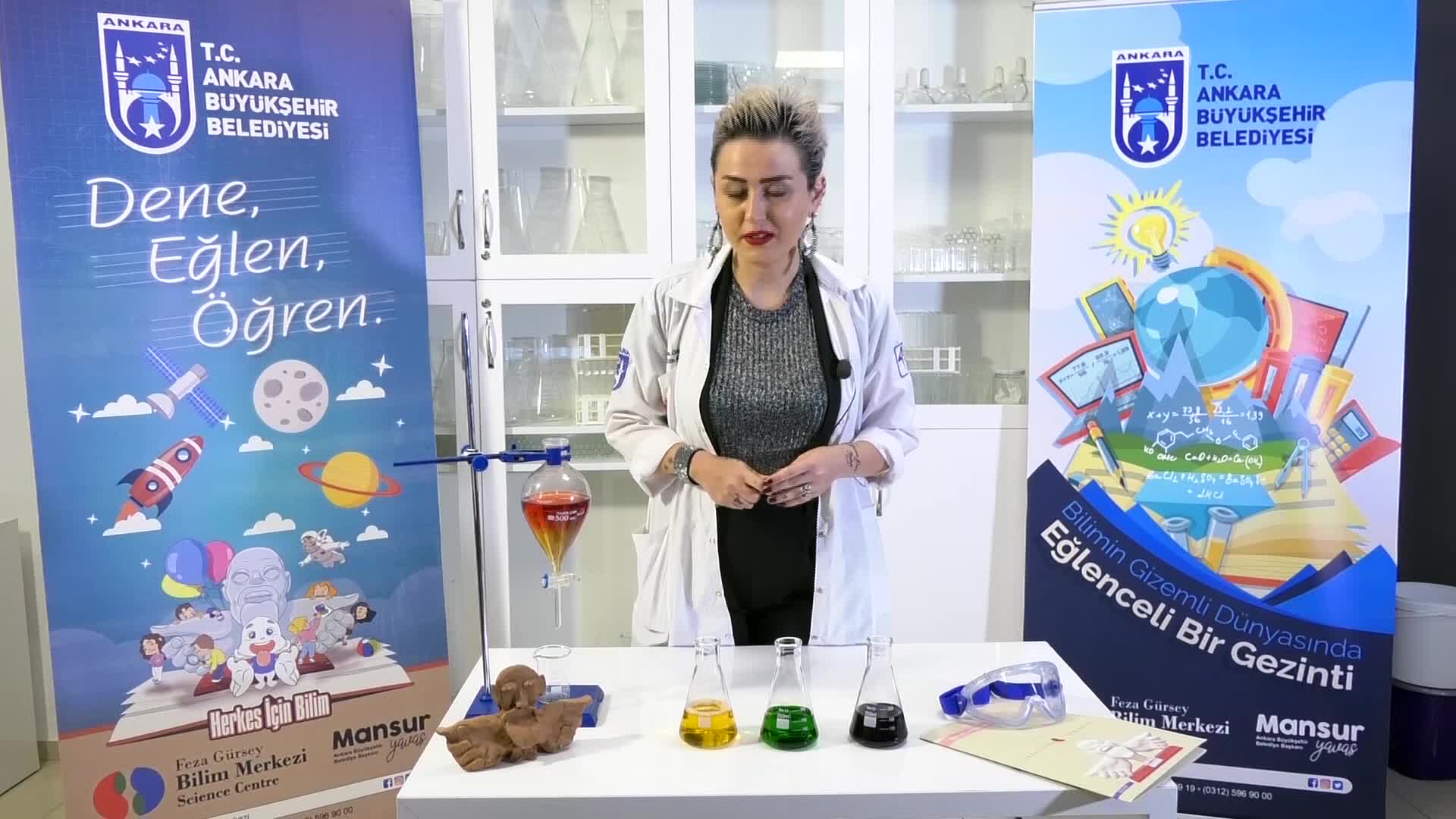 BAŞKENT'TE BİLİM, PARKLARDAN SONRA DİJİTAL ORTAMA TAŞINDI