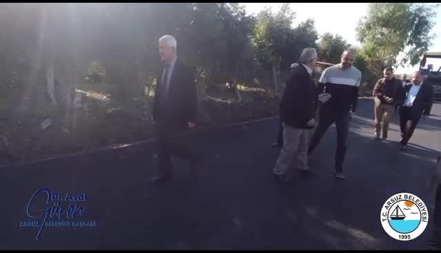 ARSUZ BELEDİYESİ, YOL YAPIM ÇALIŞMALARINA DEVAM EDİYOR