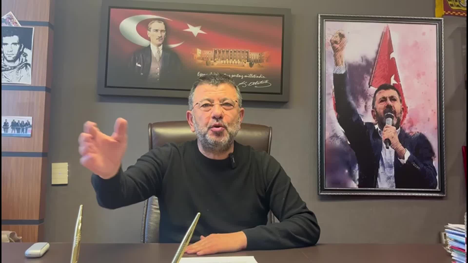 VELİ AĞBABA: "TÜRKİYE ADETA ANAYASAYI KORUYANLARIN TUTUKLANDIĞI, ANAYASAYA KARŞI BAYRAK AÇANLARIN SERBESTÇE DOLAŞIP PROPAGANDA YAPTIĞI BİR ÜLKE HALİNE GELDİ"