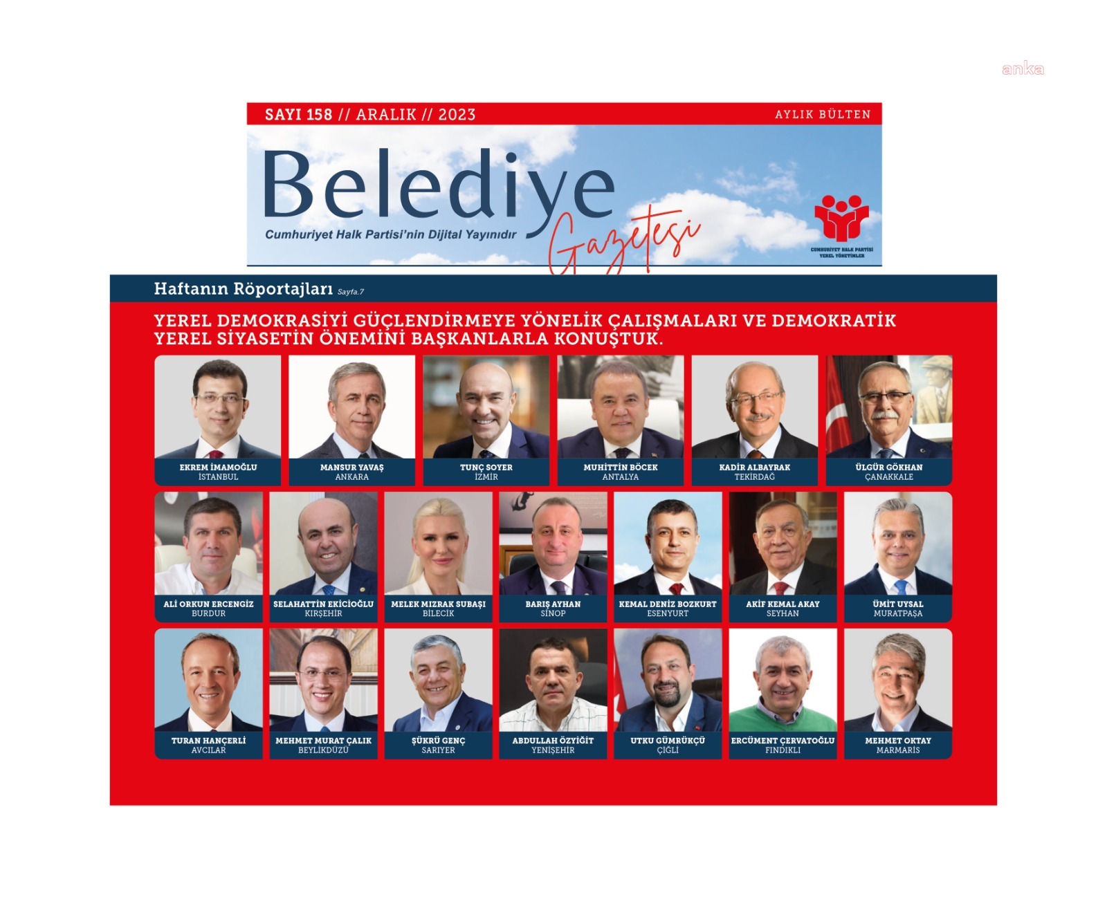 KIRŞEHİR BELEDİYE BAŞKANI EKİCİOĞLU, YEREL DEMOKRASİYİ GÜÇLENDİRMEYE YÖNELİK ÇALIŞMALARINI ANLATTI