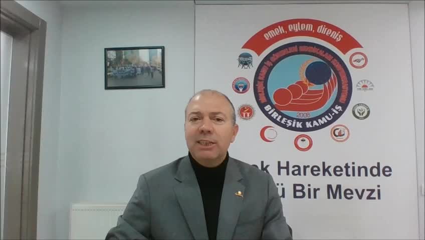 BİRLEŞİK KAMU İŞ KONFEDERASYONU GENEL SEKRETERİ ARAS: “ÖNCEKİ YILLARDA YAŞADIĞIMIZ KAYIPLARIN TELAFİ EDİLEMEDİĞİ GİBİ İKTİDAR, MEMURA HAK ETTİĞİ ZAMMI YAPMAMAK İÇİN TÜİK RAKAMLARINA SARILMIŞTIR”
