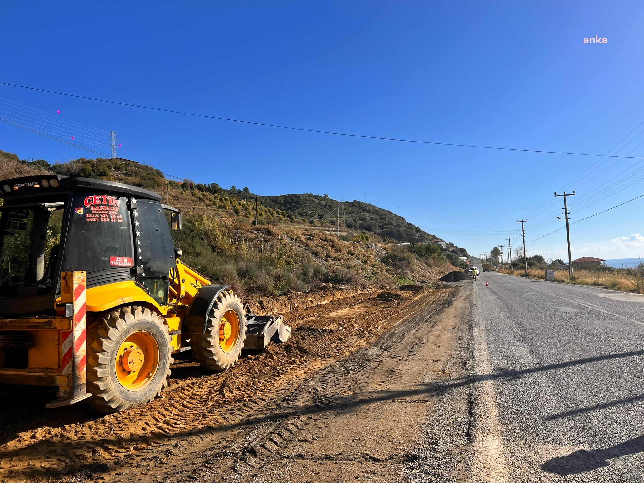 ALANYA- GAZİPAŞA ARASINA 13 KM’LİK YENİ BİSİKLET YOLU YAPILIYOR