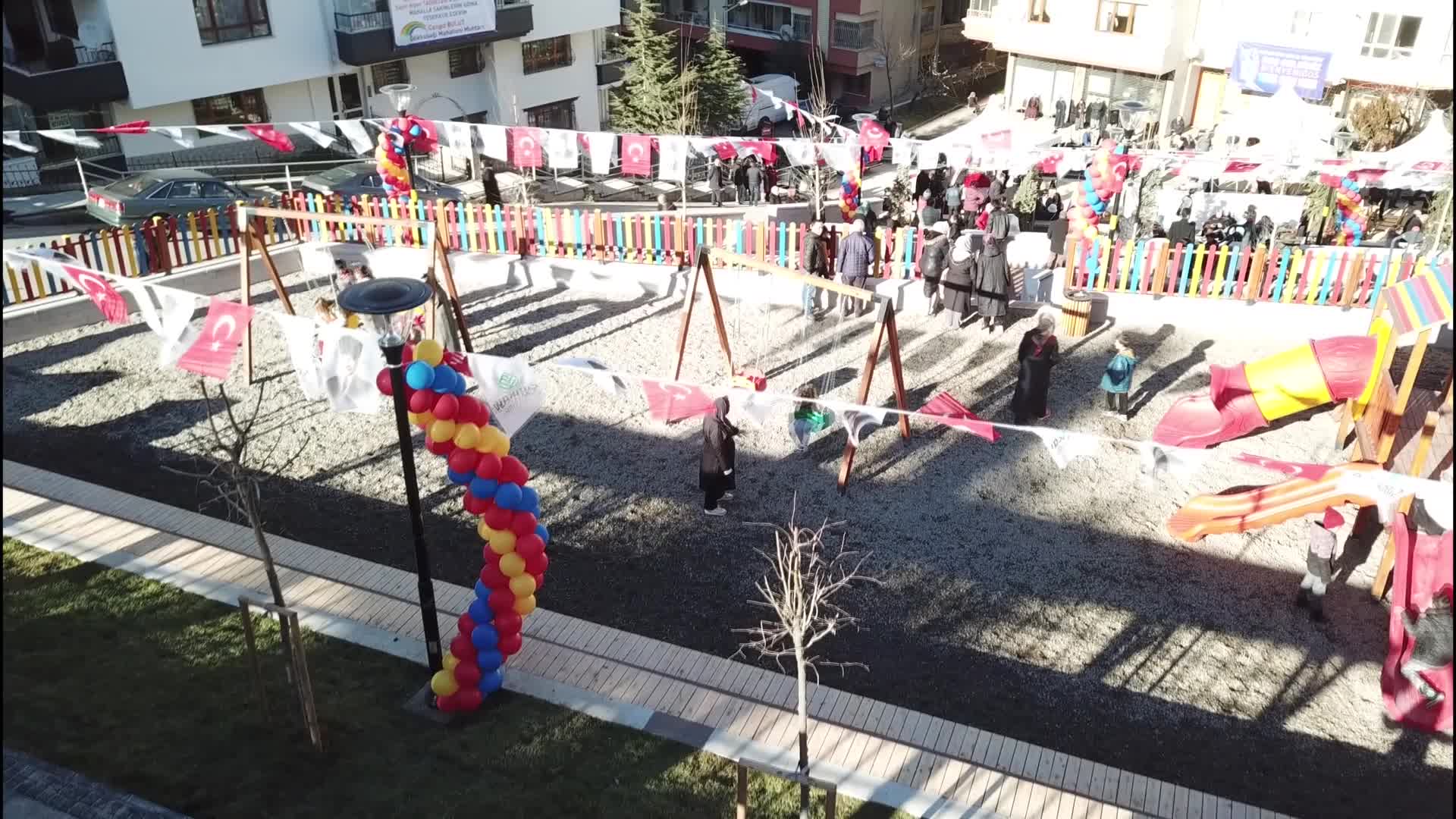 ÇANKAYA YENİ YILA 3 PARK AÇILIŞIYLA BAŞLADI