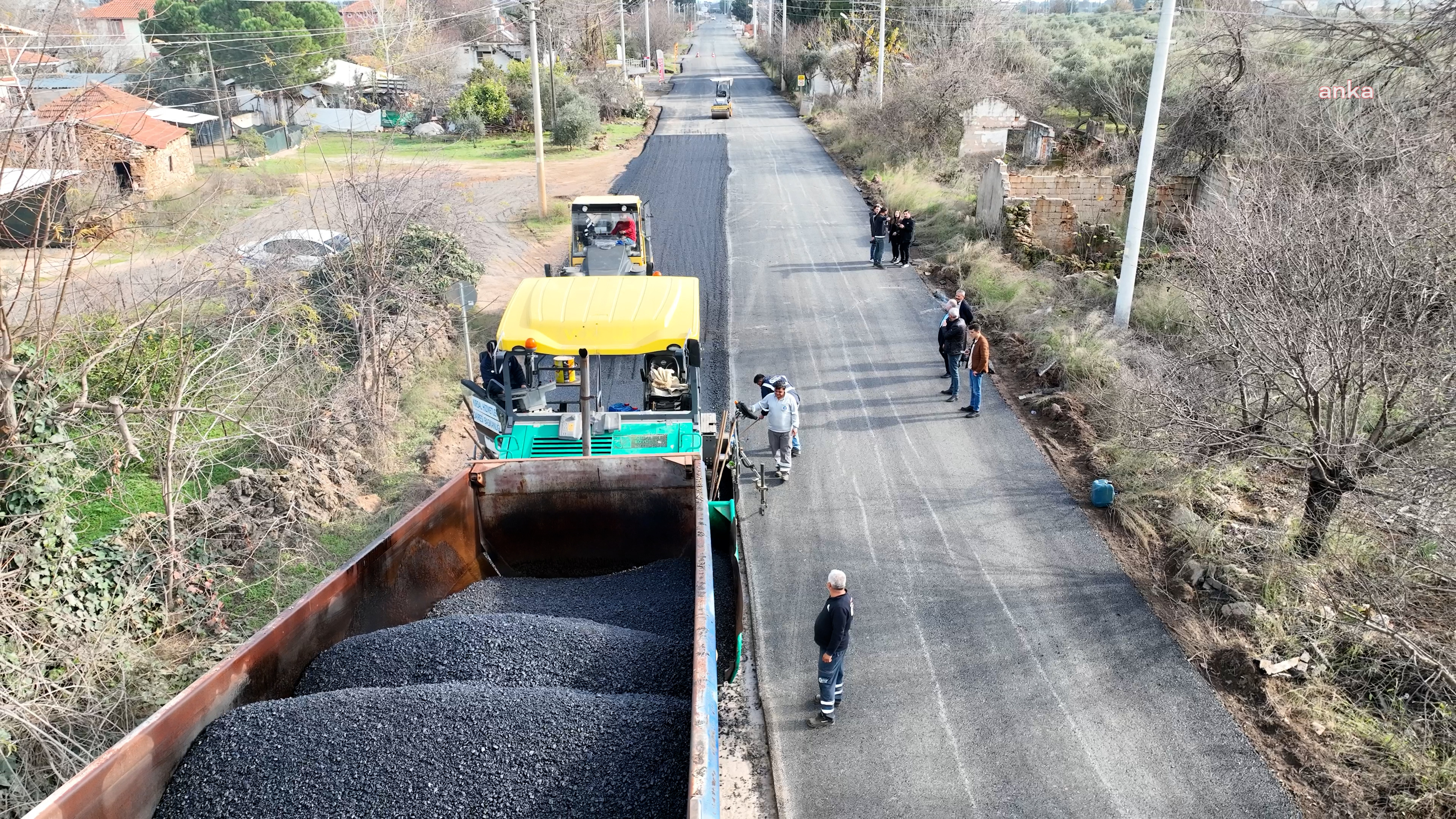 KEPEZ ODABAŞI MAHALLESİ YOLU ASFALTLANIYOR