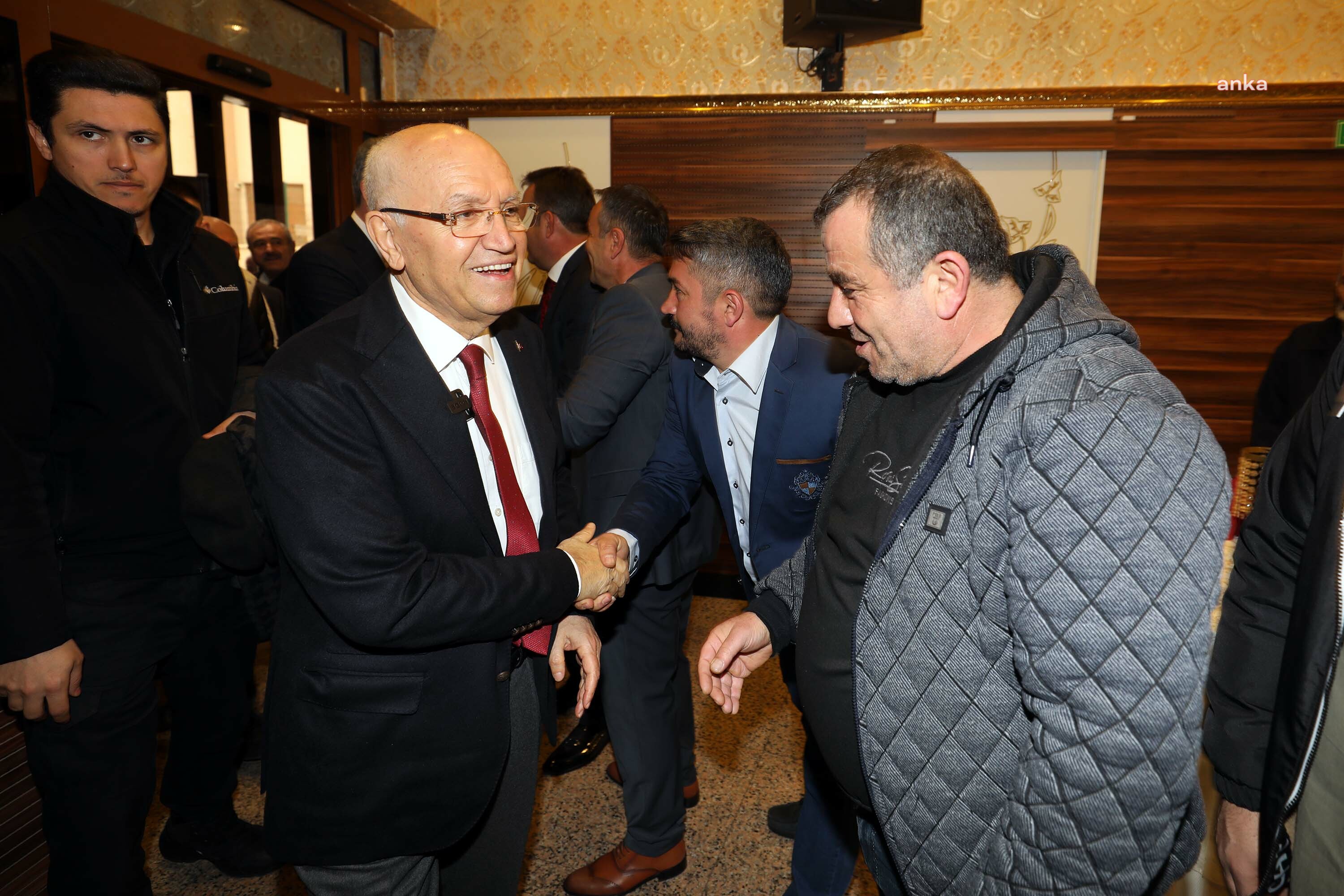 FETHİ YAŞAR ŞENTEPELİLERLE BULUŞTU