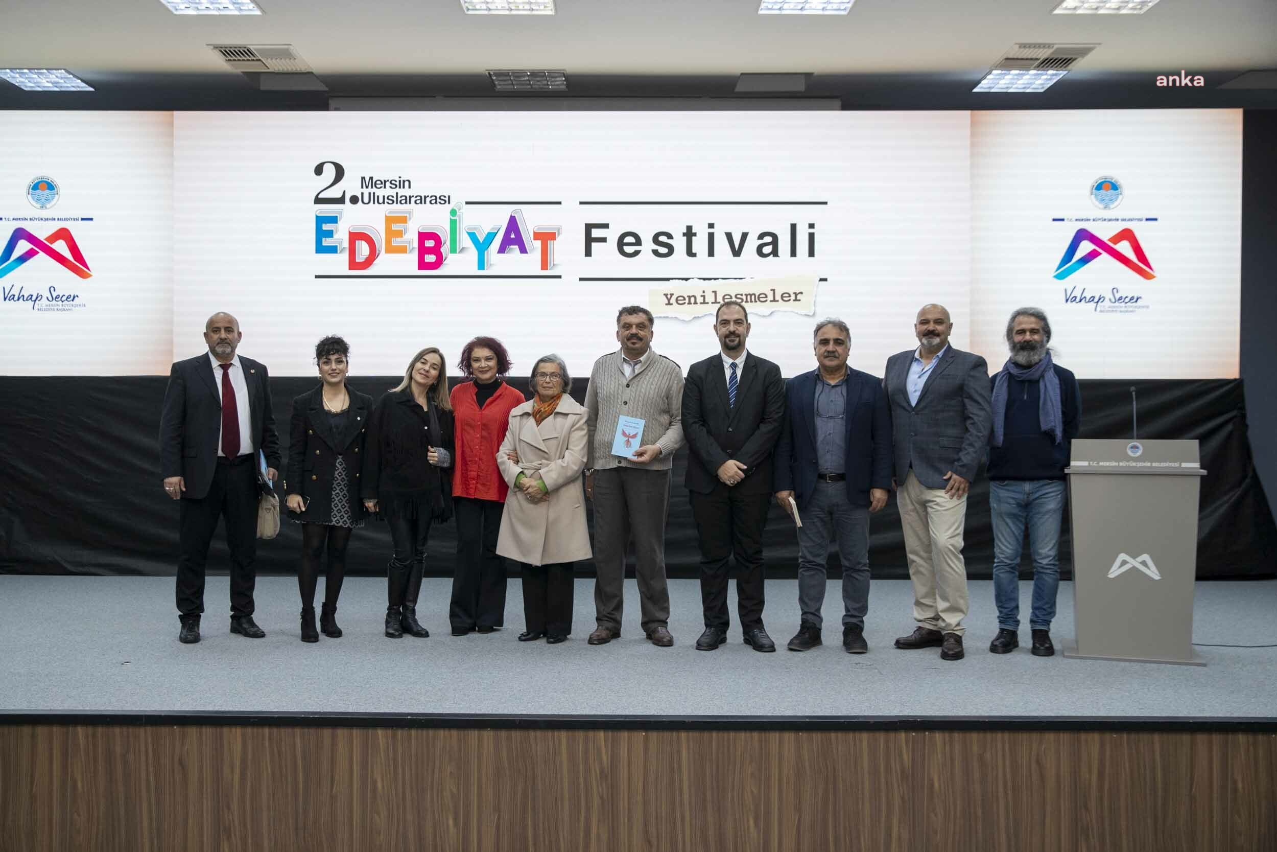 2'NCİ ULUSLARARASI MERSİN EDEBİYAT FESTİVALİ’NDE ÖDÜL HEYECANI