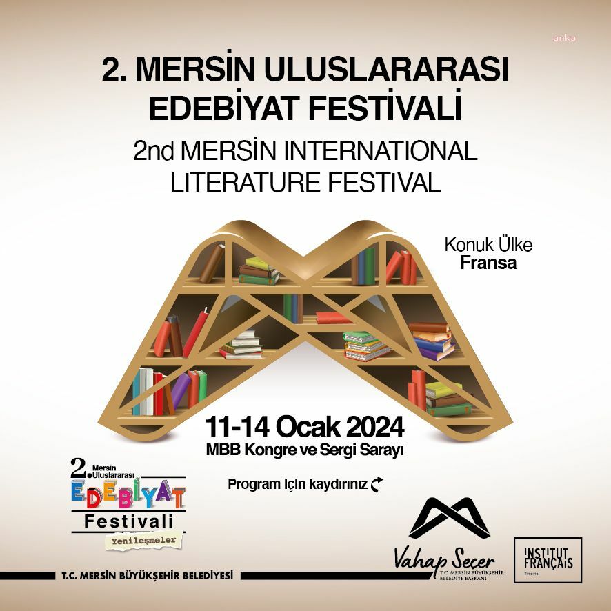 BÜYÜKŞEHİR, EDEBİYATIN DUAYENLERİNİ MERSİN’DE AĞIRLIYOR