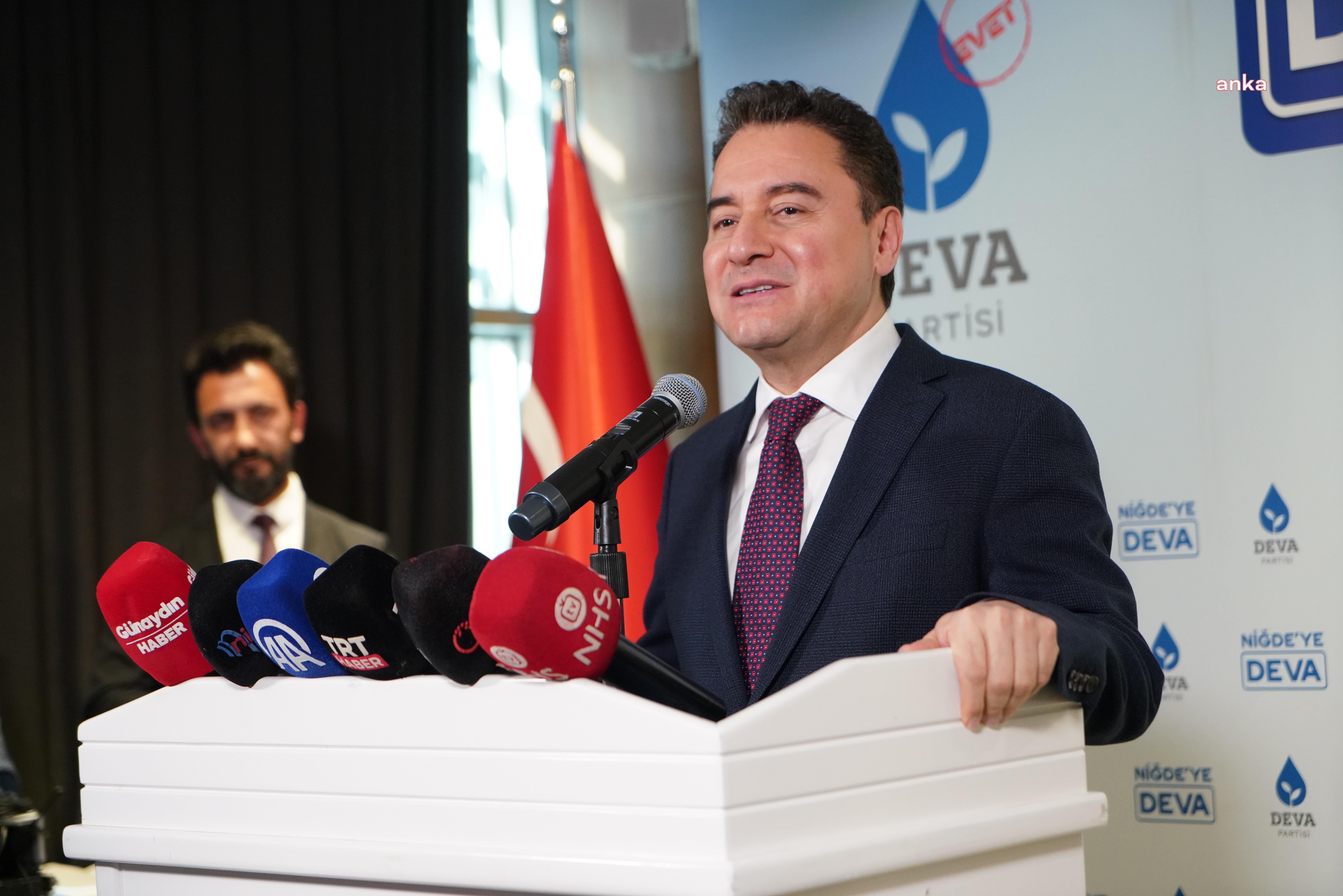ALİ BABACAN’DAN ’10 OCAK ÇALIŞAN GAZETECİLER GÜNÜ’ MESAJI: “ÖZGÜR BASIN HAYAT KURTARIR. DEVA PARTİSİ OLARAK BASININ DA ÖZGÜR OLACAĞI, TAM DEMOKRASİ HEDEFİMİZDEN BİR AN DAHİ ŞAŞMAYACAĞIZ”