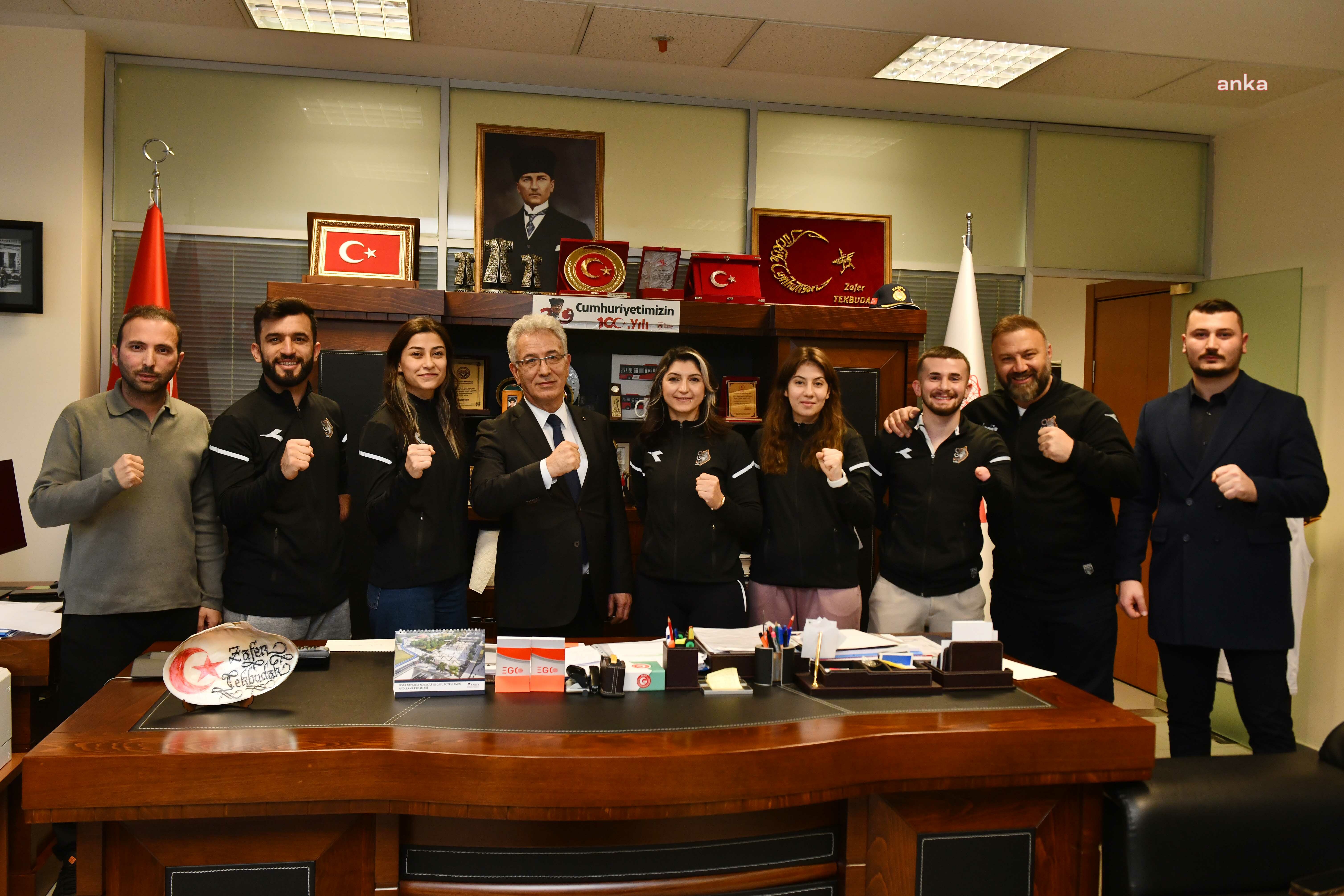 EGO SPOR, ŞAMPİYONLARIYLA SÖZLEŞME YENİLEDİ
