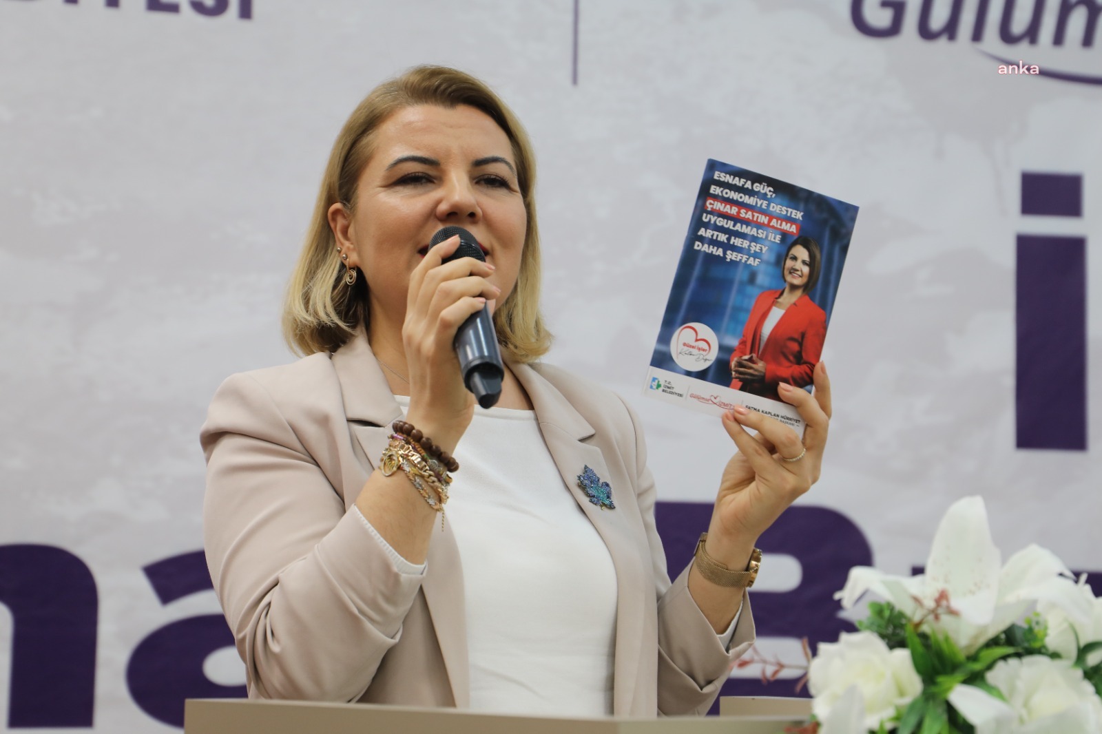 İZMİT BELEDİYE BAŞKANI HÜRRİYET, ESNAFA 'ÇINAR SATIN ALMA UYGULAMASI’NI  ANLATTI