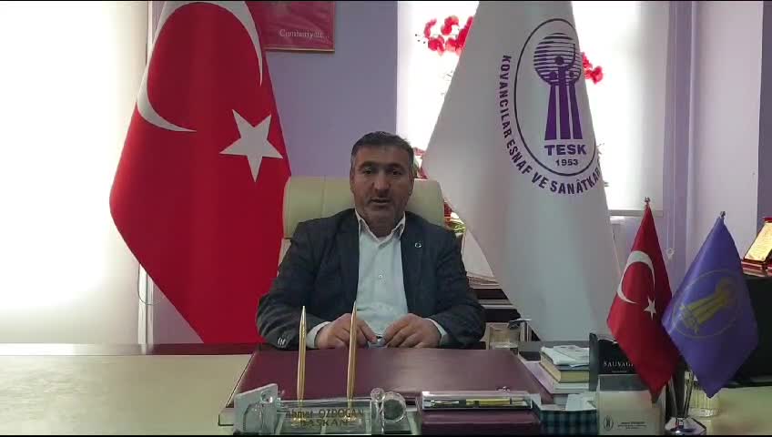 KOVANCILAR ESNAF VE SANATKARLAR ODA BAŞKANI ÖZDOĞAN: "ESNAFIMIZIN ÇOĞU PRİM BORÇLARINI ÖDEYEMİYOR"