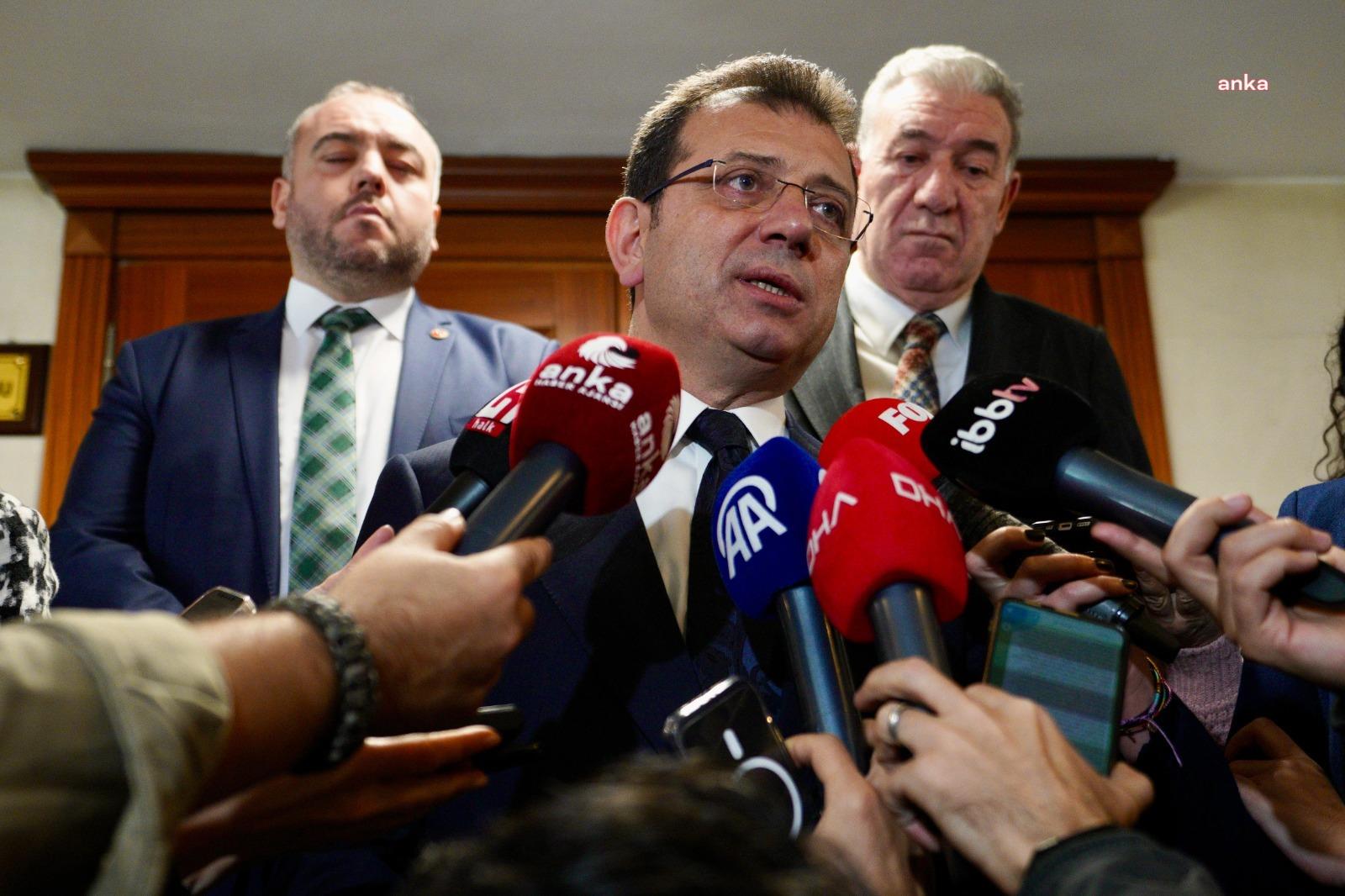İMAMOĞLU: “TERÖRE LANET OLSUN. ŞEHİT OLAN ASKERLERİMİZE ALLAH'TAN RAHMET, AİLELERİ VE TÜRK SİLAHLI KUVVETLERİMİZE BAŞSAĞLIĞI; YARALI ASKERLERİMİZE ACİL ŞİFA DİLİYORUM”