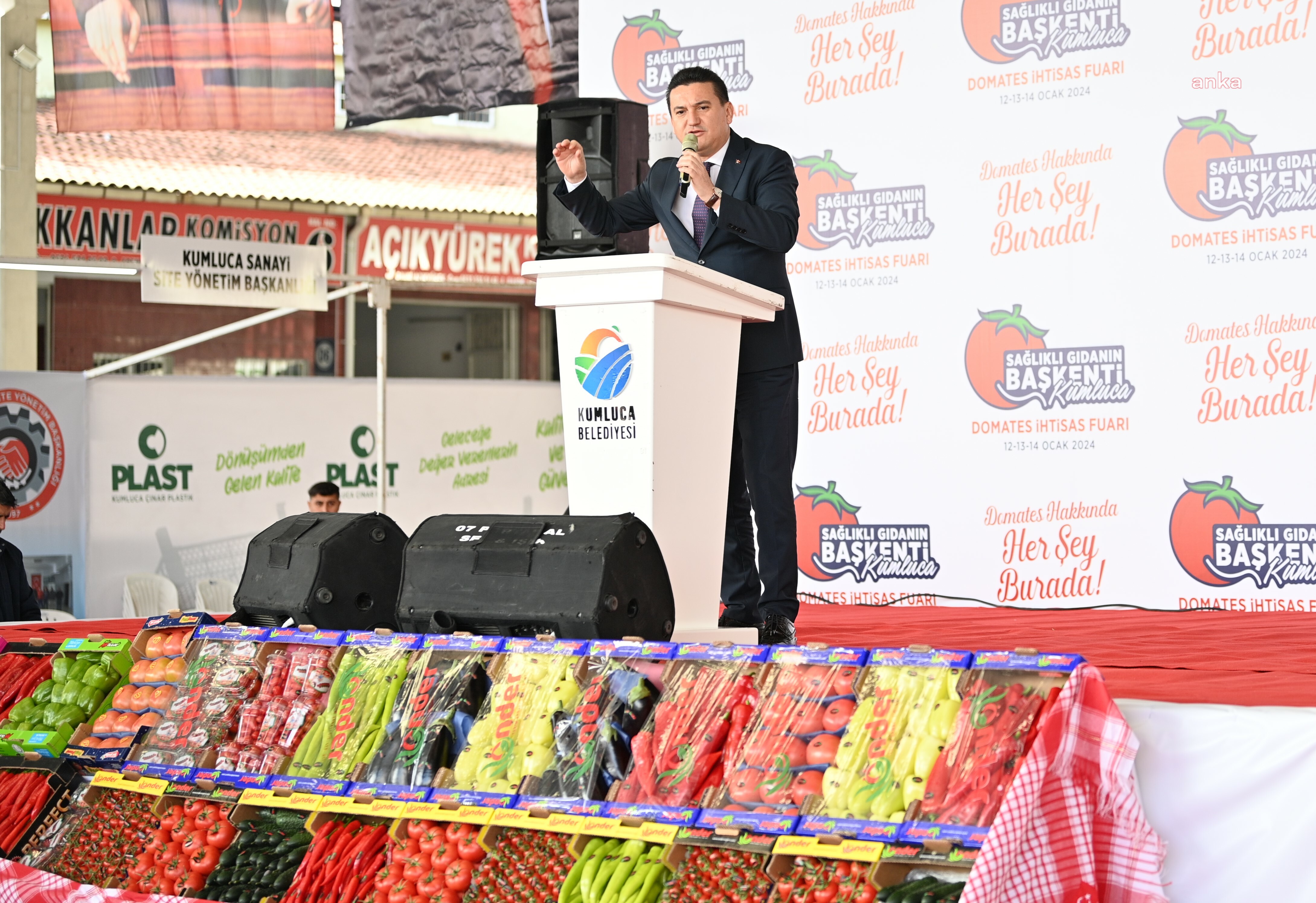 KUMLUCA EXPO SAĞLIKLI GIDANIN BAŞKENTİ KUMLUCA DOMATES İHTİSAS FUARI ZİYARETÇİLERE KAPILARINI AÇTI
