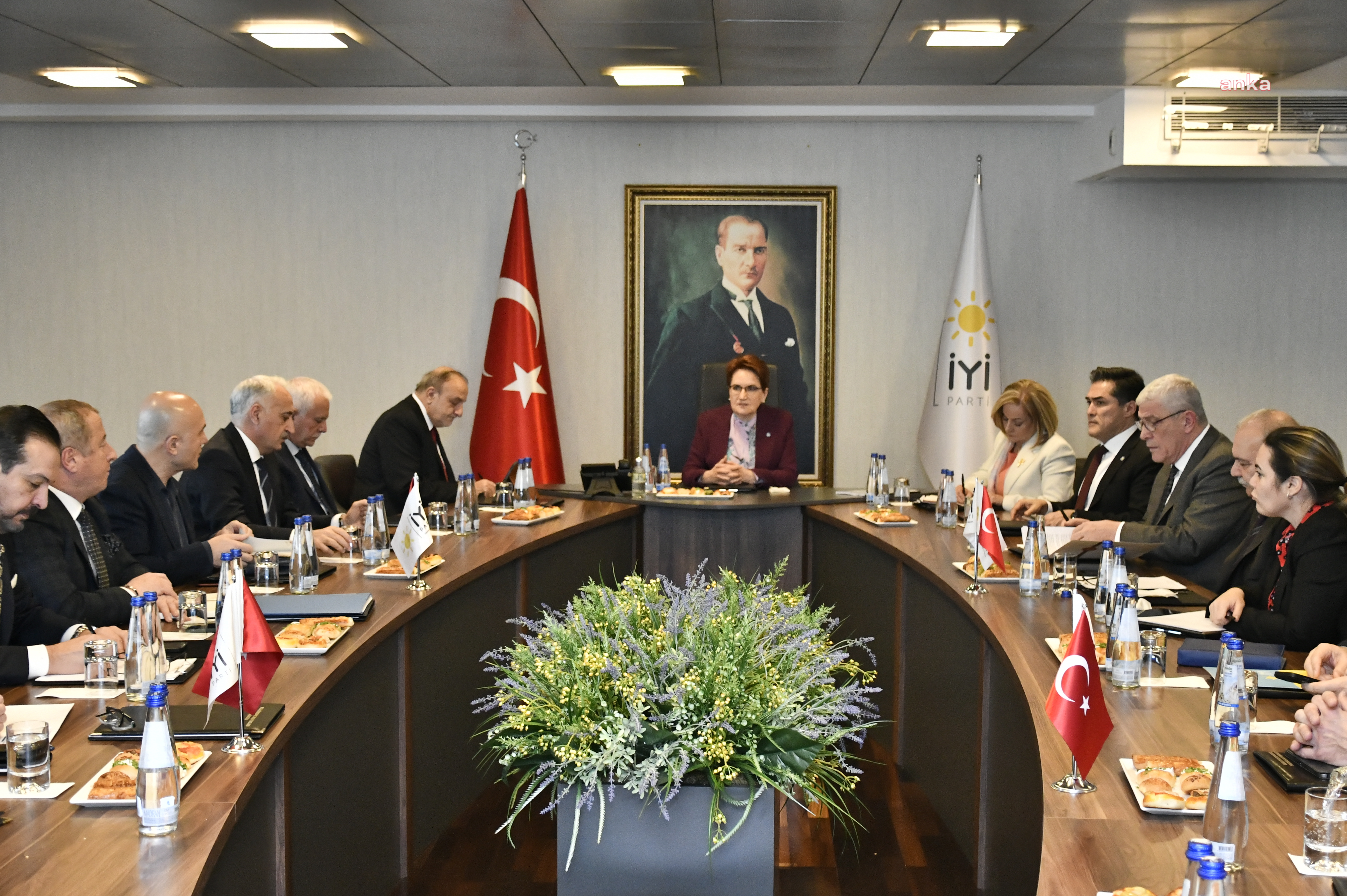 İYİ PARTİ BAŞKANLIK DİVANI, MERAL AKŞENER BAŞKANLIĞINDA TOPLANDI