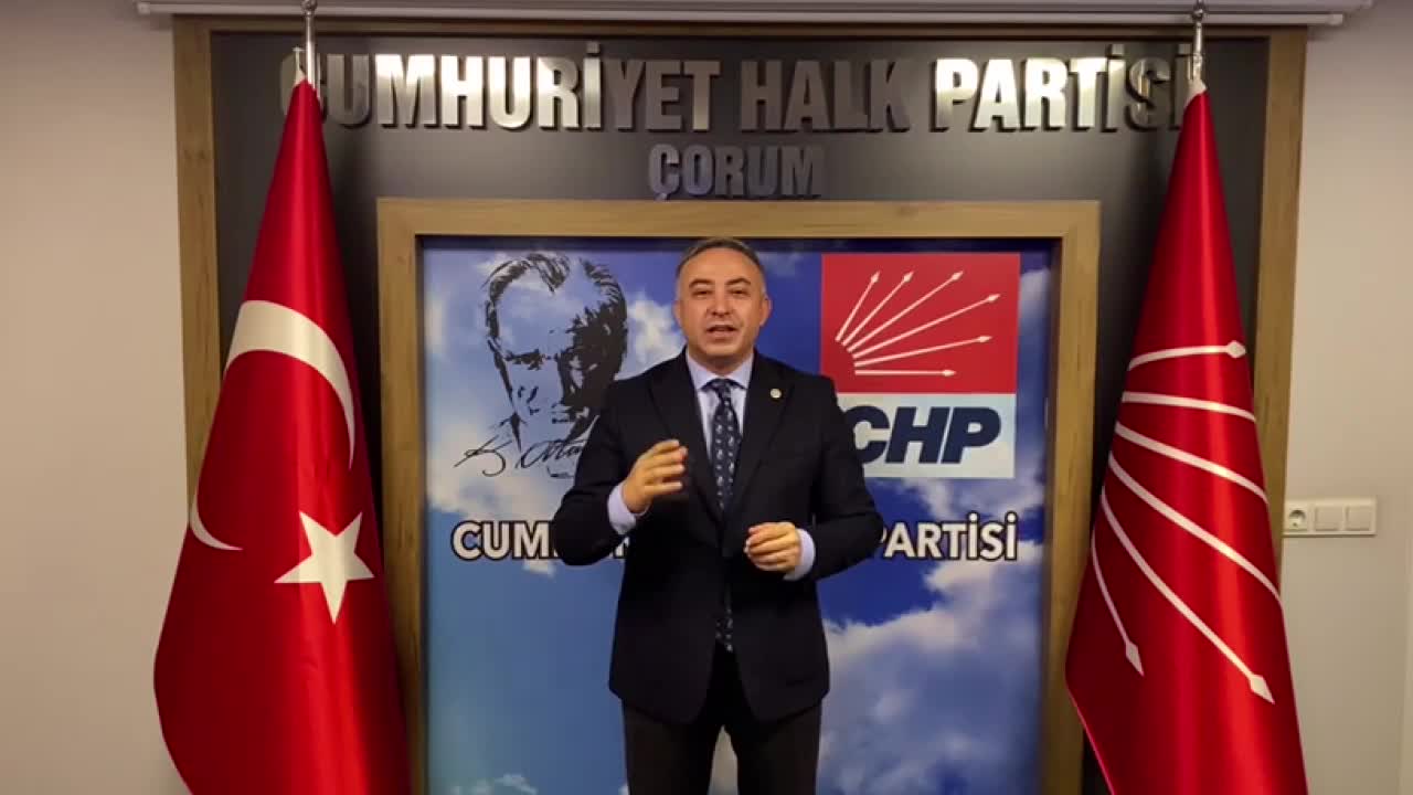 MEHMET TAHTASIZ: "2024 YILI ÇORUM-DELİCE HIZLI TREN PROJESİ İÇİN AYRILAN BÜTÇE SADECE 2 BİN TL. BU BÜTÇEYLE 23 MİLYON 238 BİN YIL SONRA ANCAK ÇORUM'A HIZLI TREN GELEBİLİR""