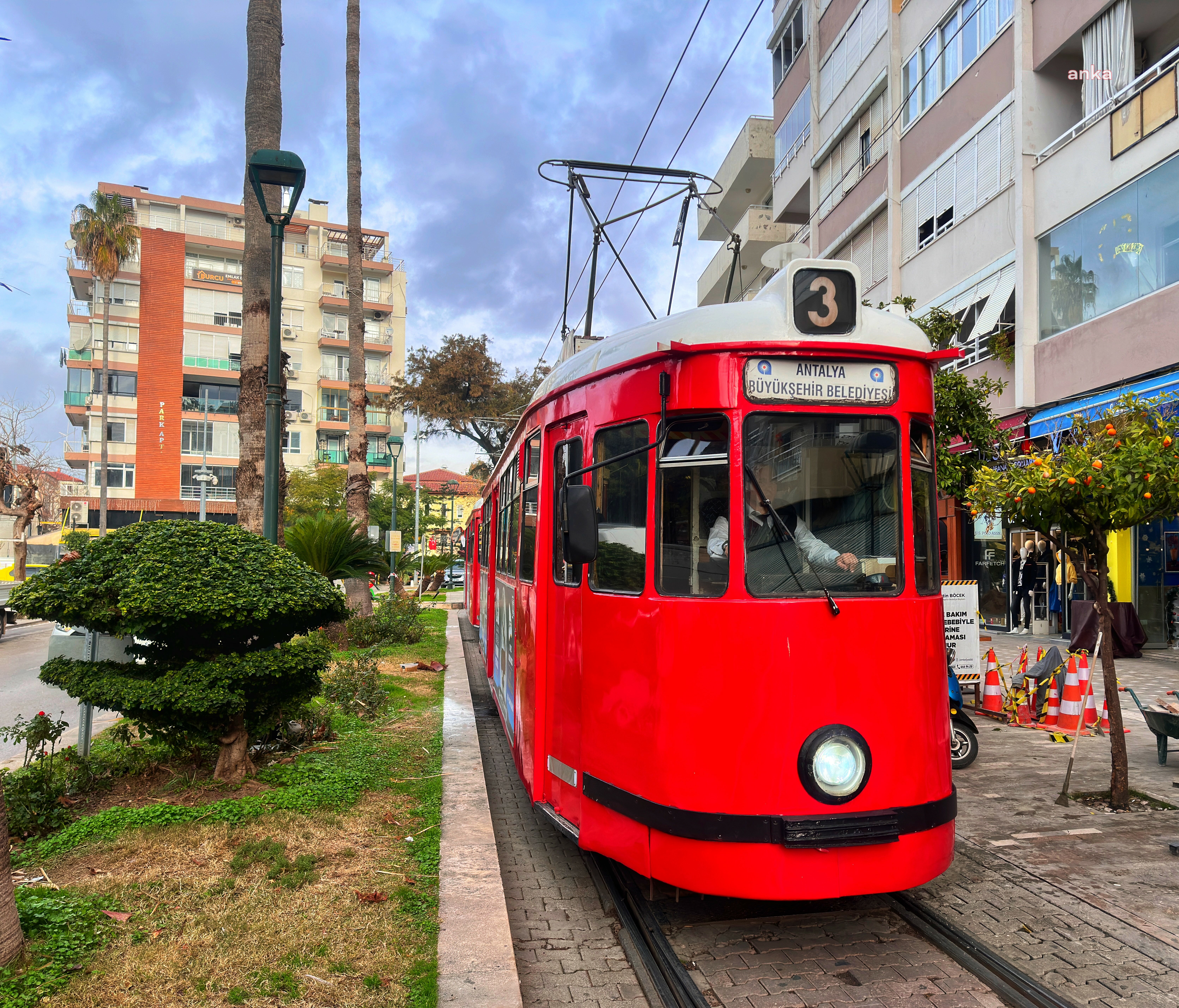 ANTALYA BÜYÜKŞEHRİ BELEDİYESİ NOSTALJİ TRAMVAYI, BAKIM NEDENİYLE GEÇİCİ OLARAK HİZMET VEREMEYECEK