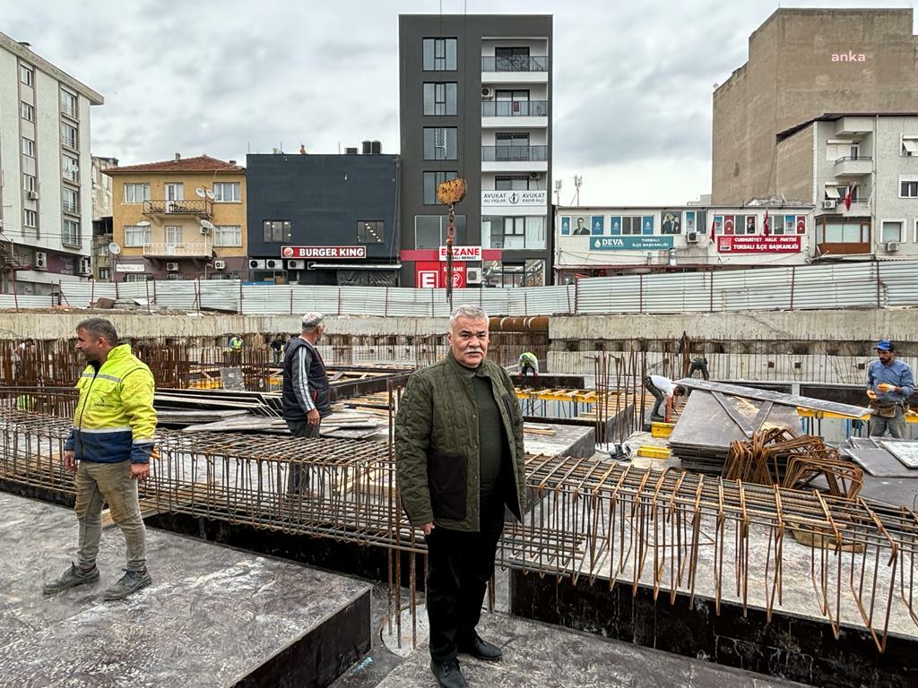 TORBALI BELEDİYE BAŞKANI TEKİN, MEYDAN PROJESİ’Nİ İNCELEDİ