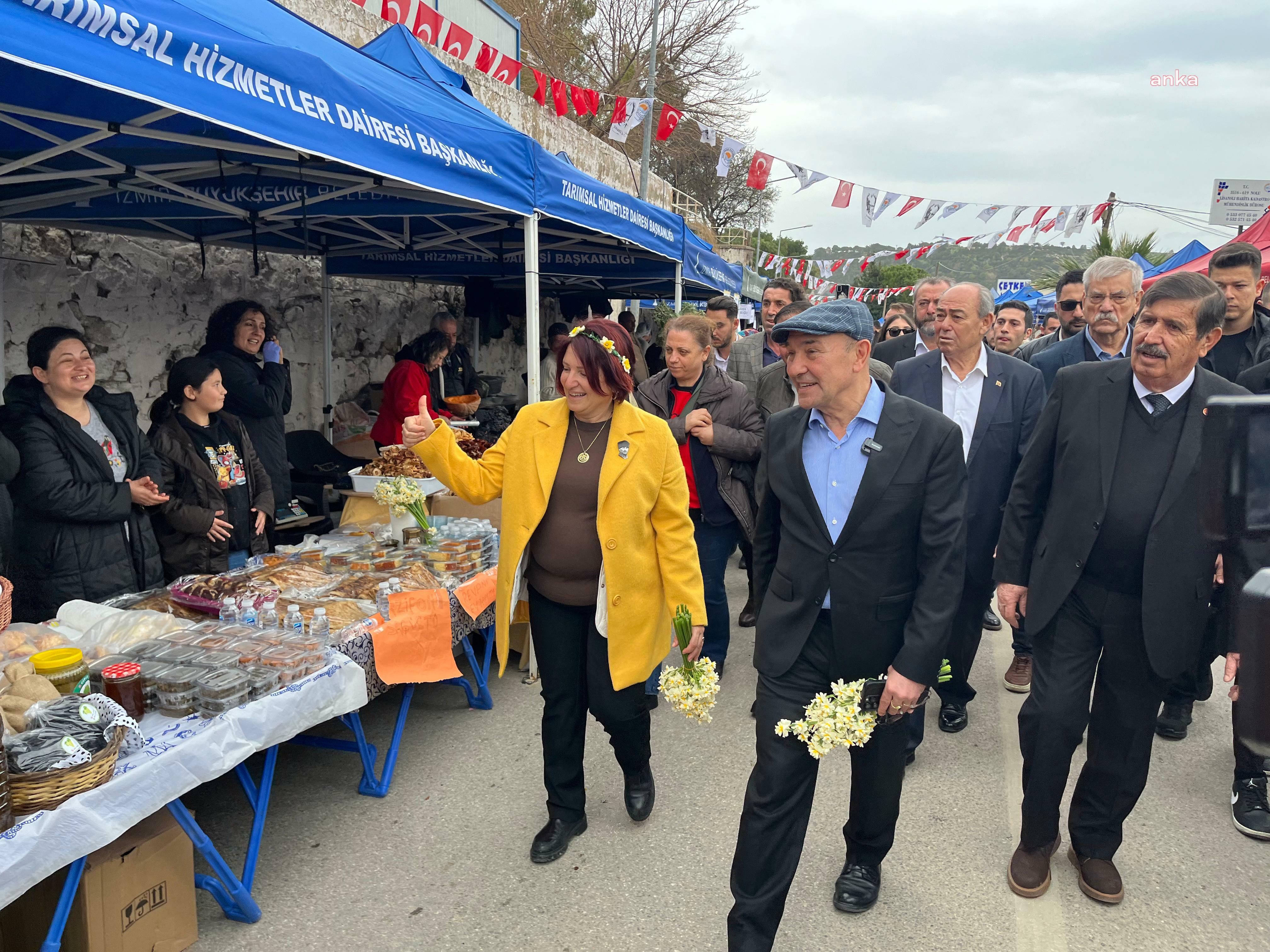 KARABURUN’DA NERGİS FESTİVALİ İZDİHAMI