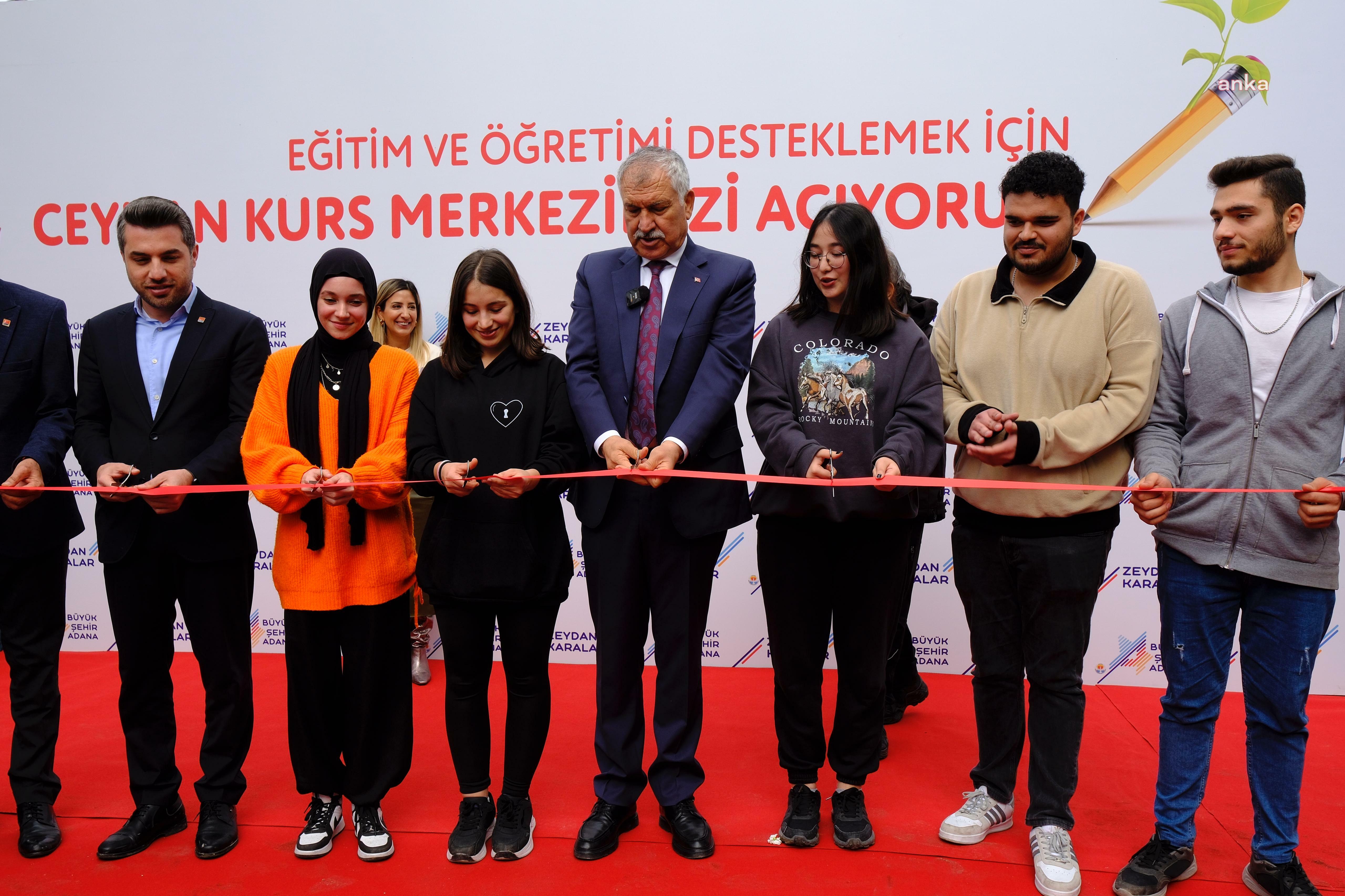ADANA BÜYÜKŞEHİR'DEN CEYHAN'DA KURS MERKEZİ