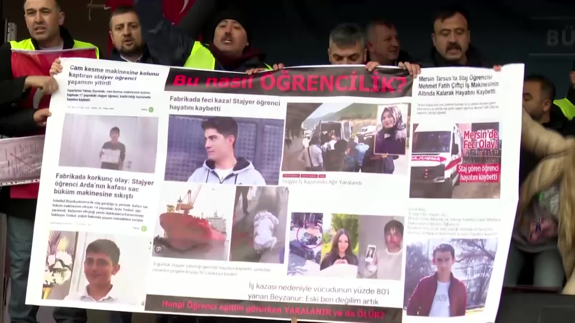 ZAMANIN ÇOCUK İŞÇİLERİ ŞİMDİLERDE STAJ VE ÇIRAKLIK MAĞDURU OLDU:  "10 YAŞINDAN BERİ SANAYİLERDEYİM..." "ÇOCUKLUĞUMUZDA VERDİĞİMİZ EMEKLERİN KARŞILIĞINI İSTİYORUZ"
