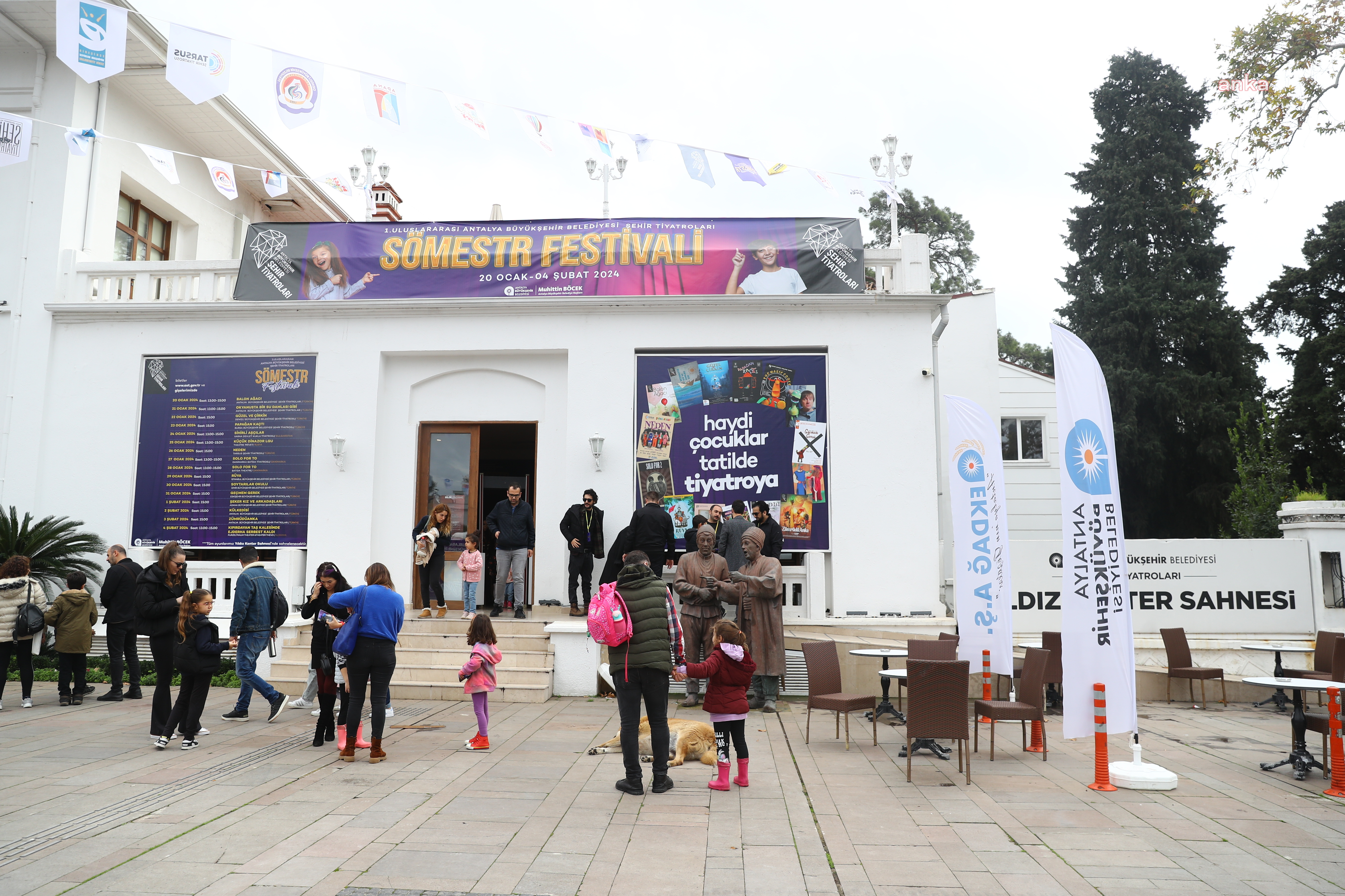ÇOCUKLAR SÖMESTİR TATİLİNİ TİYATRO İLE GEÇİRİYOR