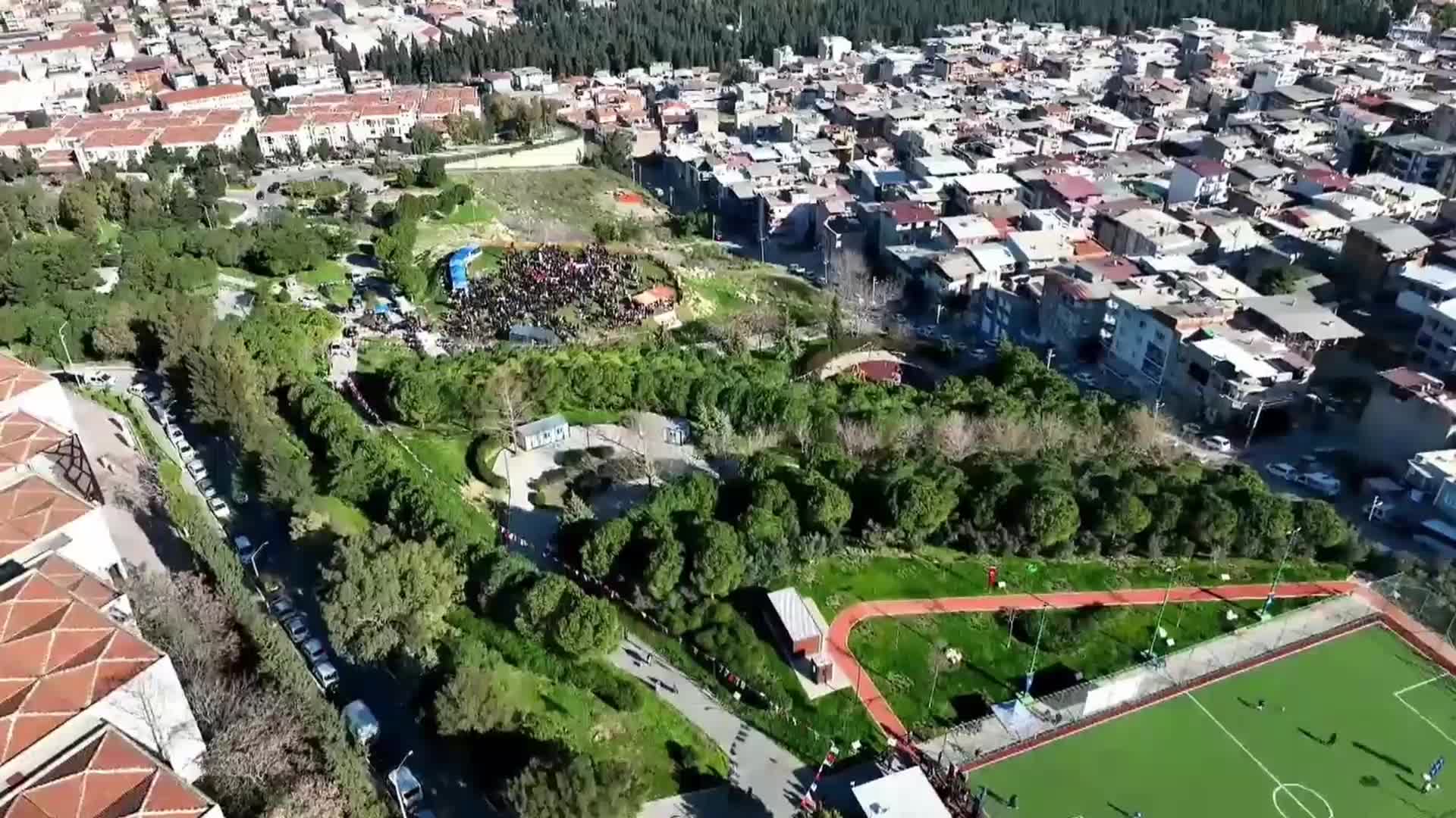 MERİÇ YAŞAYAN PARKI AÇILDI... İZMİR BÜYÜKŞEHİR BELEDİYESİ BAŞKANI TUNÇ SOYER: “SİZ HAYAL ETTİNİZ, BİZ KOLLARI SIVADIK”