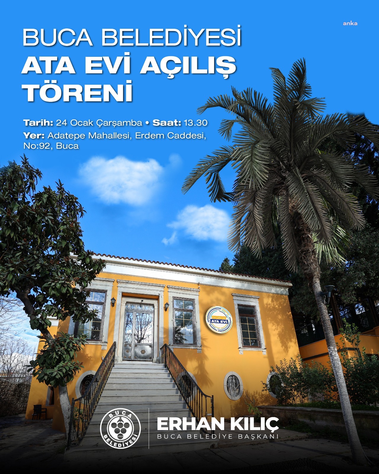 BAŞKAN ERHAN KILIÇ’TAN KENTİN ÇINARLARINA HİZMET