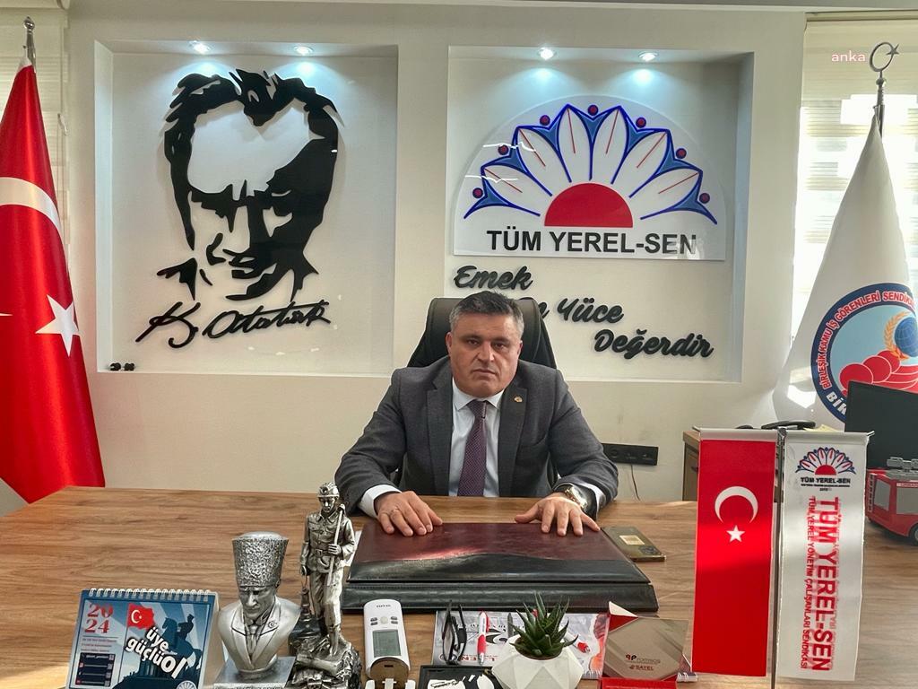 TÜM YEREL SEN GENEL BAŞKANI MÜCAHİT DEDE: “MIZRAK ÇUVALA SIĞMIYOR, TÜİK FELAKETİ GİZLEYEMİYOR. KAMU ÇALIŞANLARI EMEKLİ OLAMIYOR”