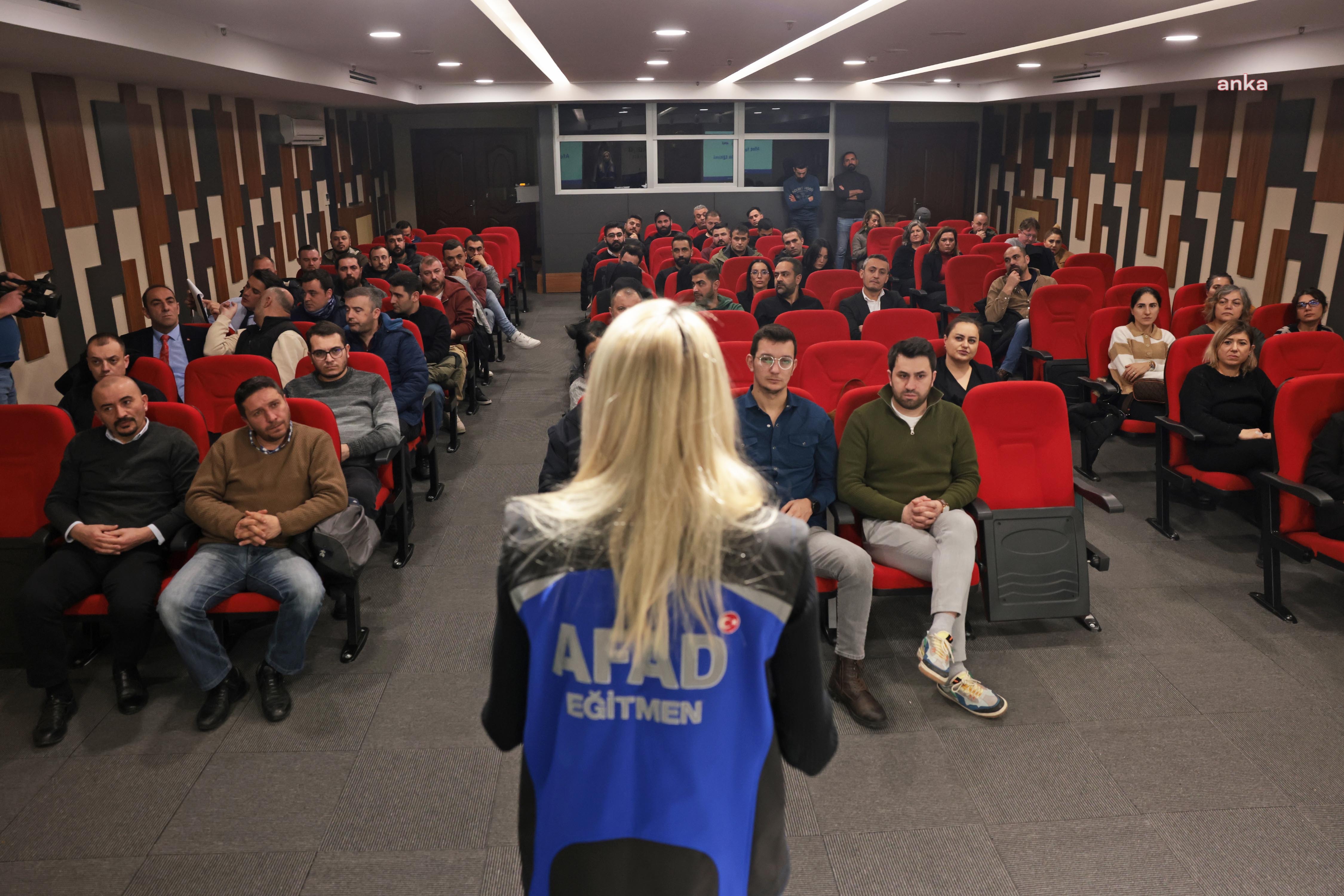 ÇANKAYA BELEDİYESİ ARAMA KURTARMA EKİBİ, İLK EĞİTİMİNİ ALDI